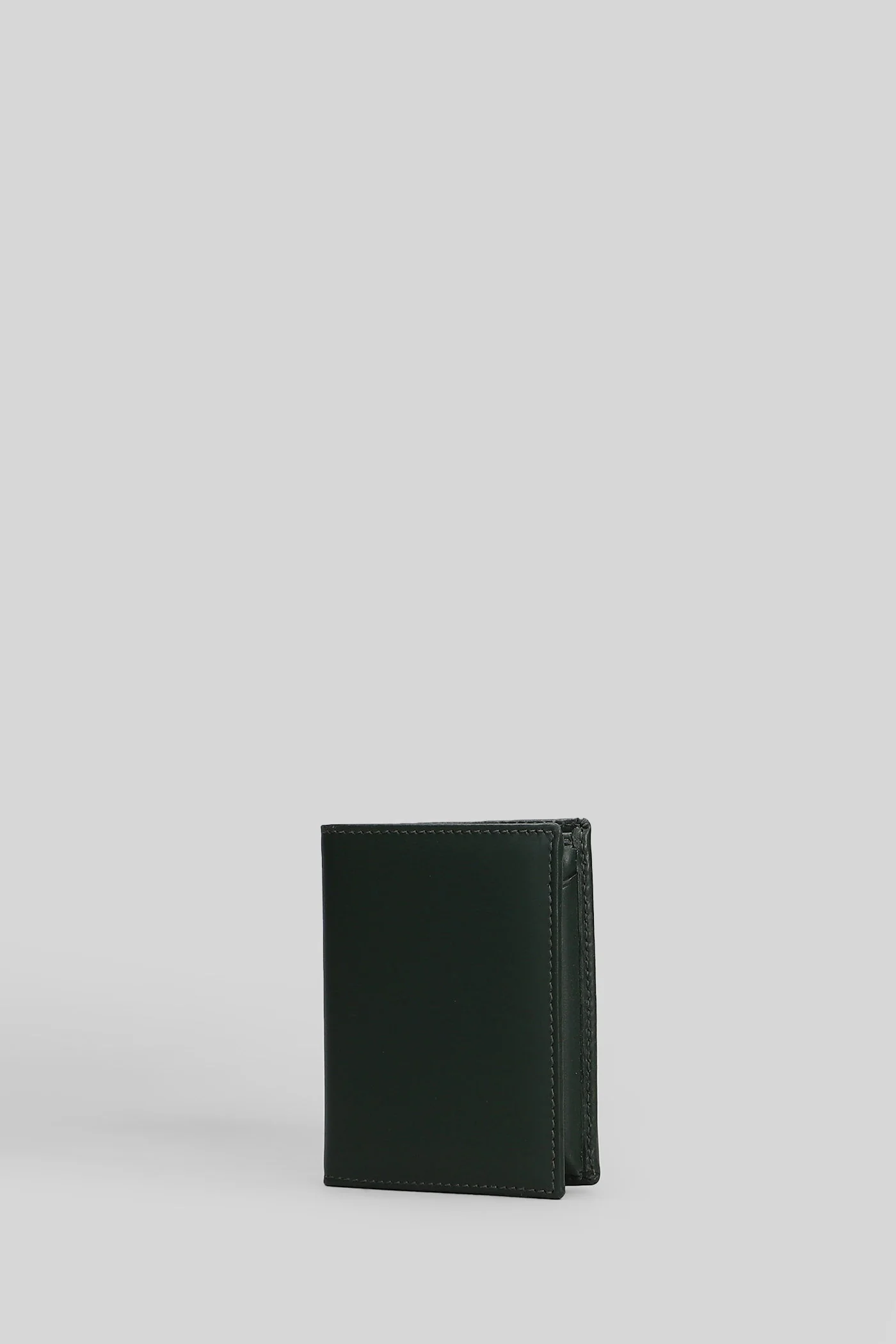 Wallet in green leather - Image 2