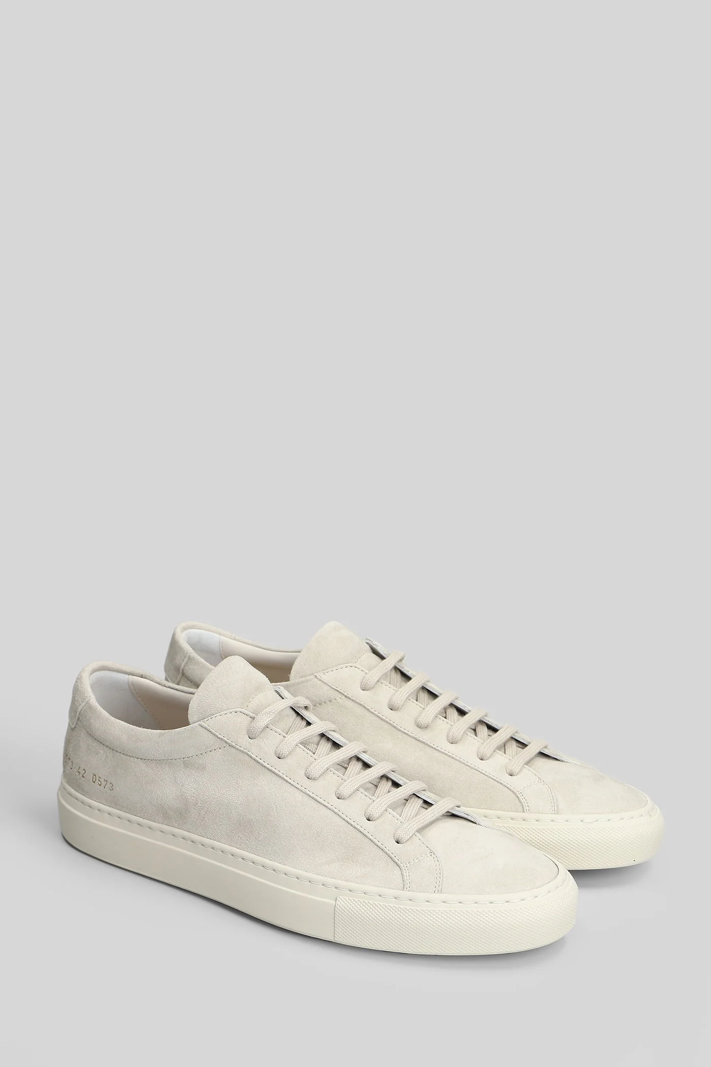 Achilles premium Sneakers in grey suede - Image 2