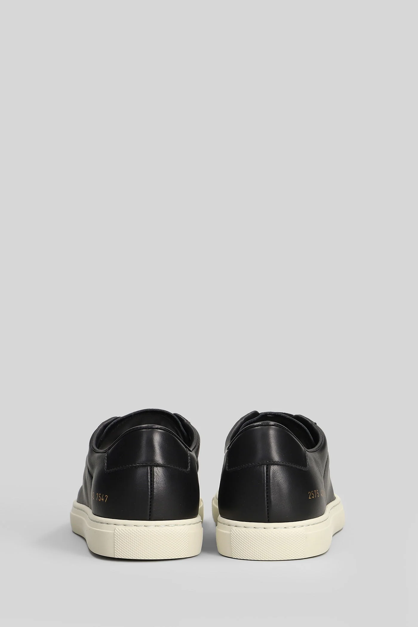 Achilles slim premiu Sneakers in black leather - Image 4