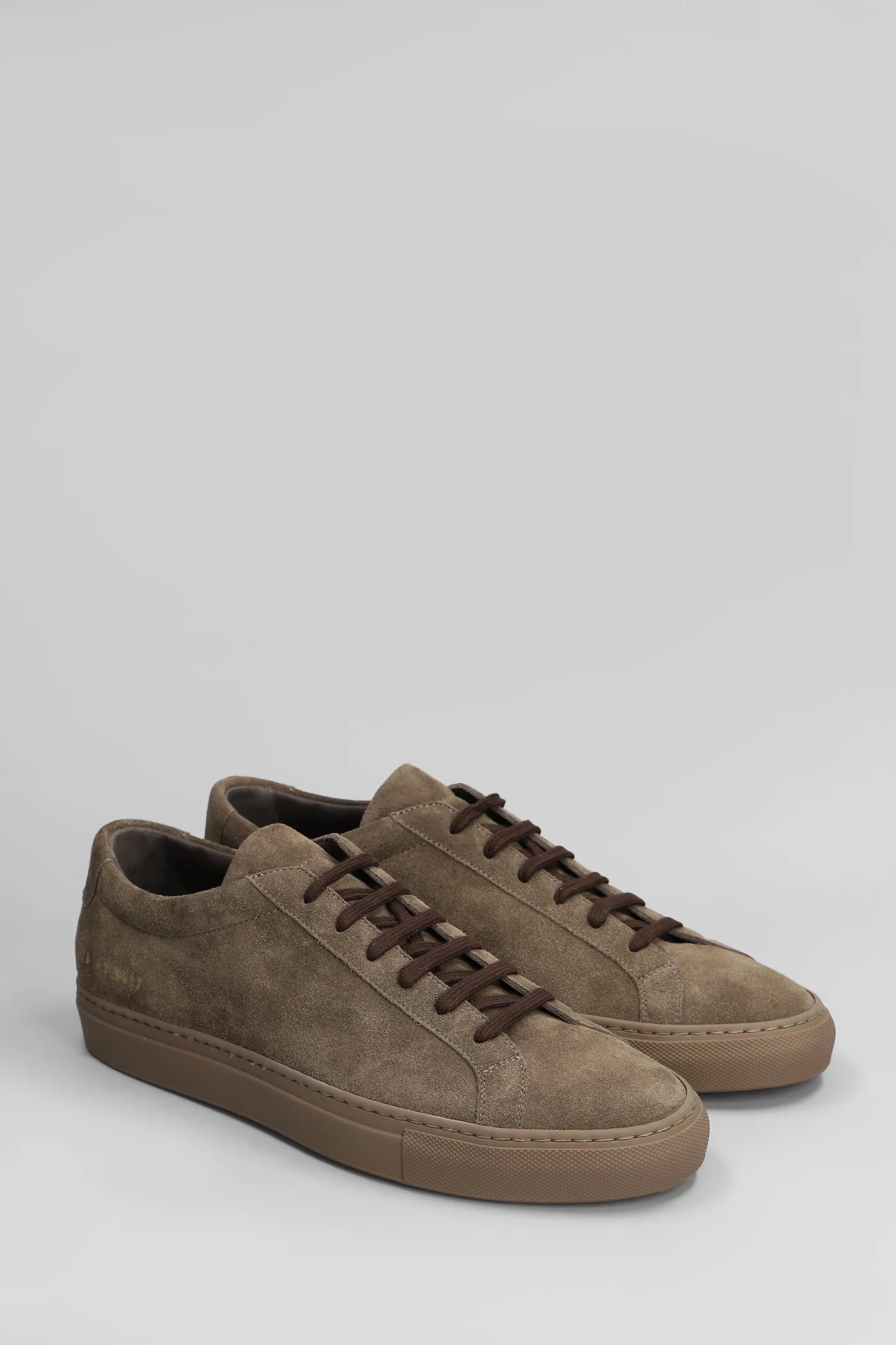 Achilles Sneakers in brown suede - Image 2