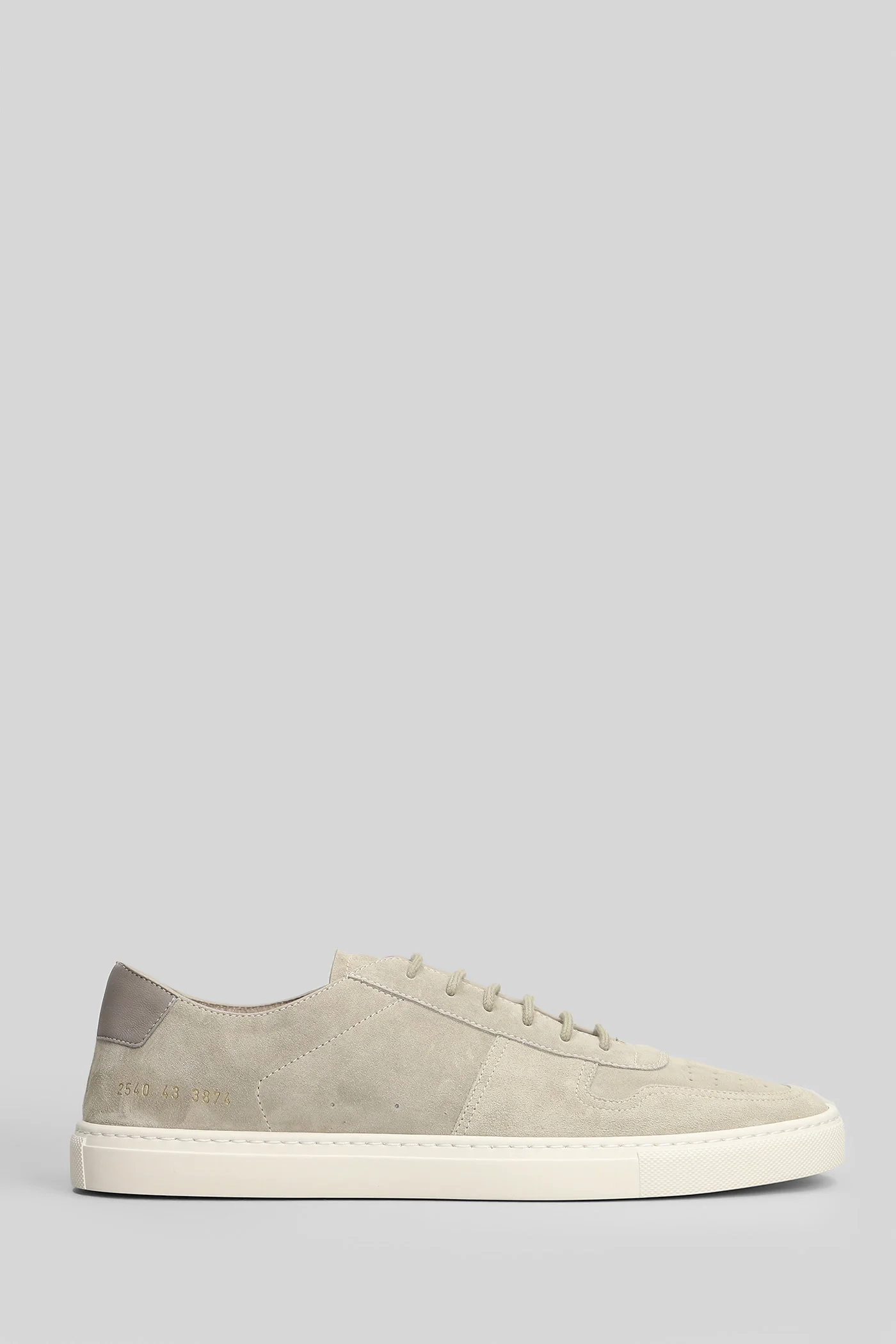 Bball slim Sneakers in grey suede