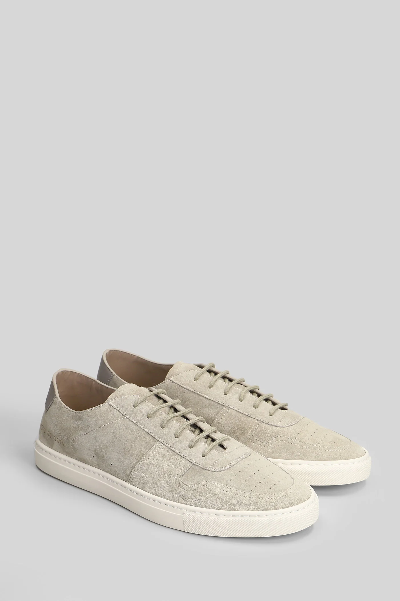Bball slim Sneakers in grey suede - Image 2