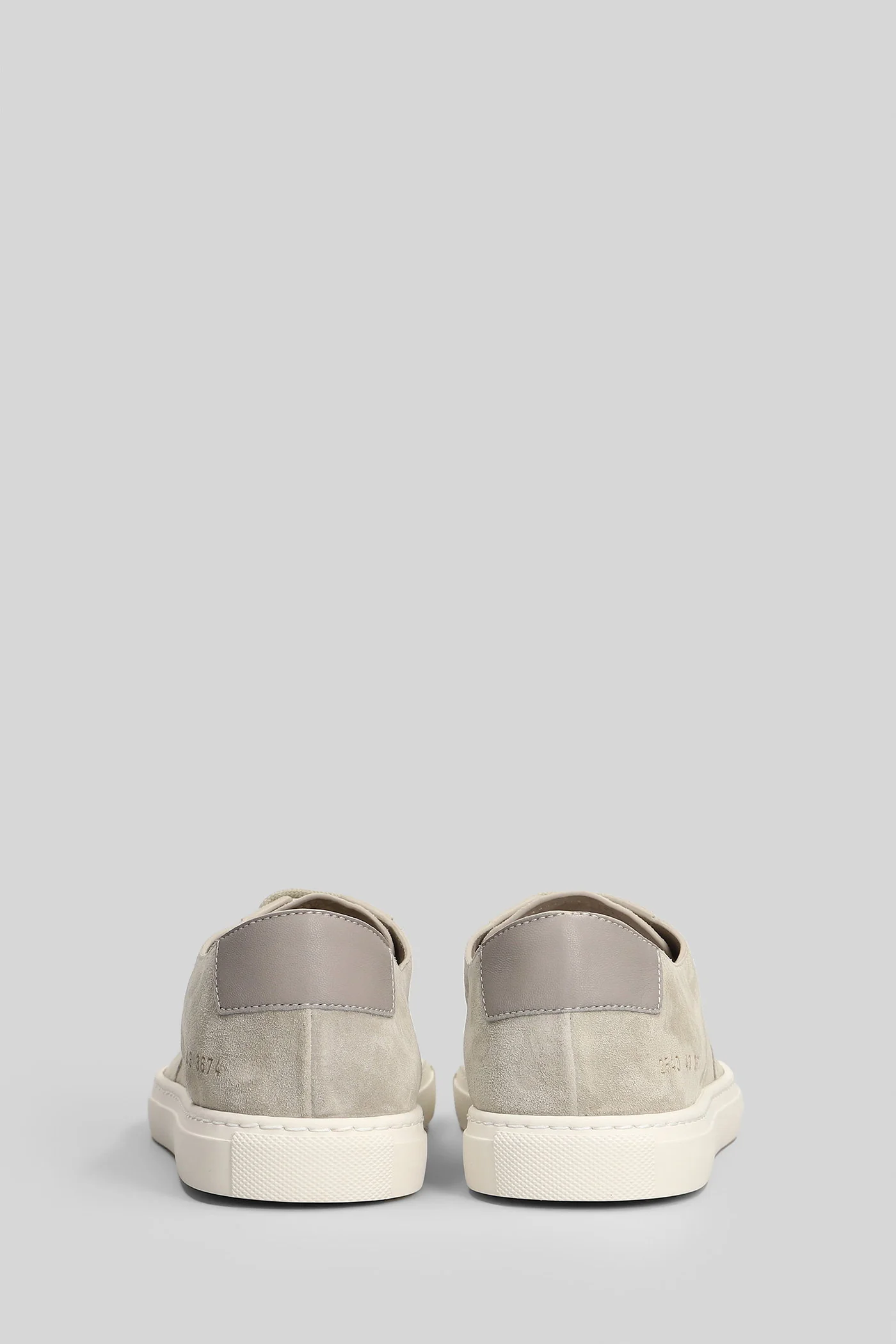 Bball slim Sneakers in grey suede - Image 4