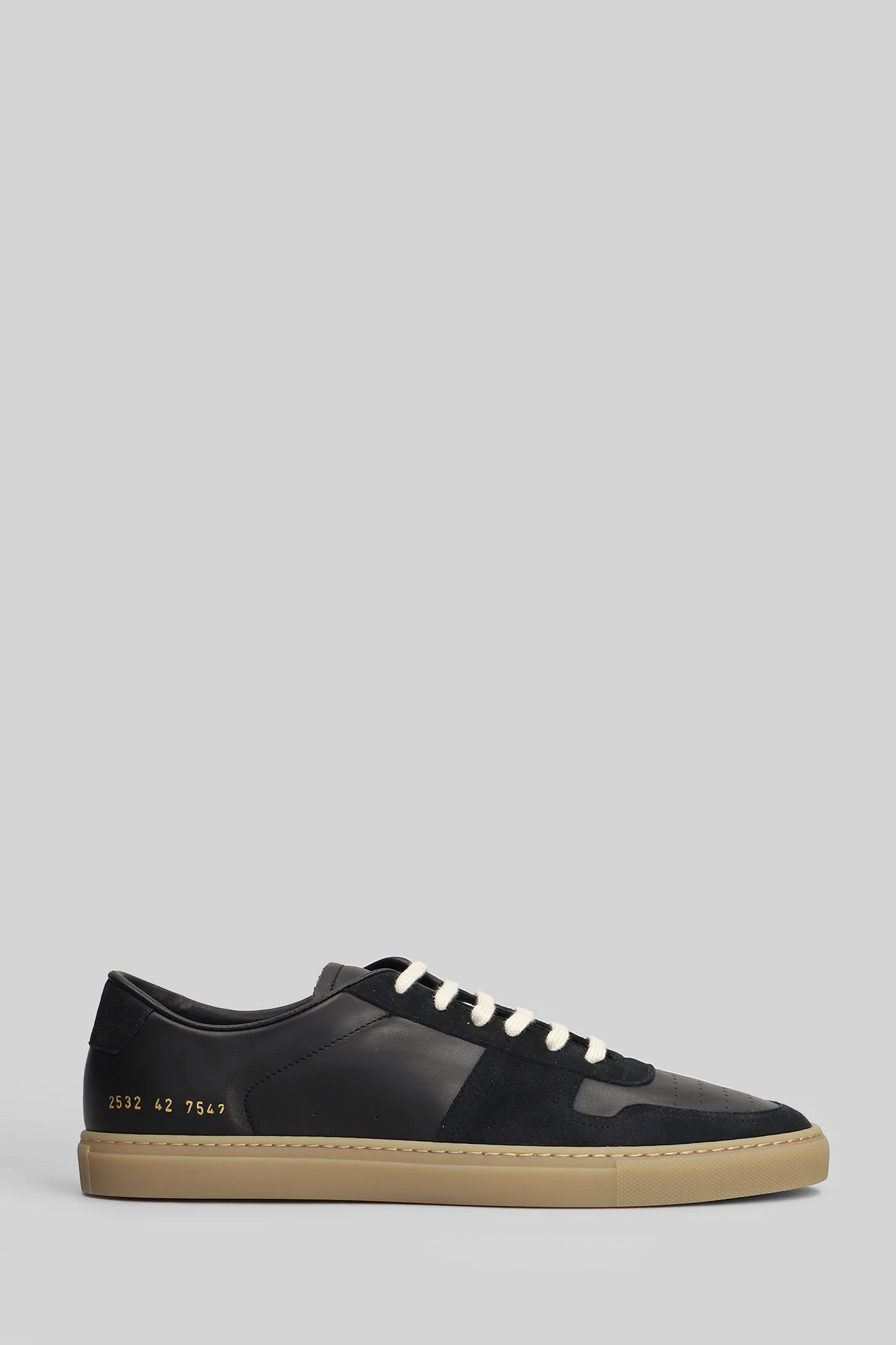 Bball Sneakers in black leather