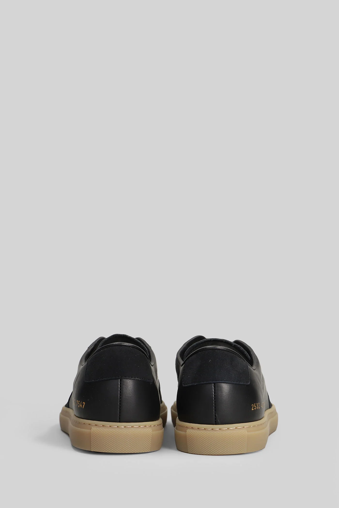 Bball Sneakers in black leather - Image 4