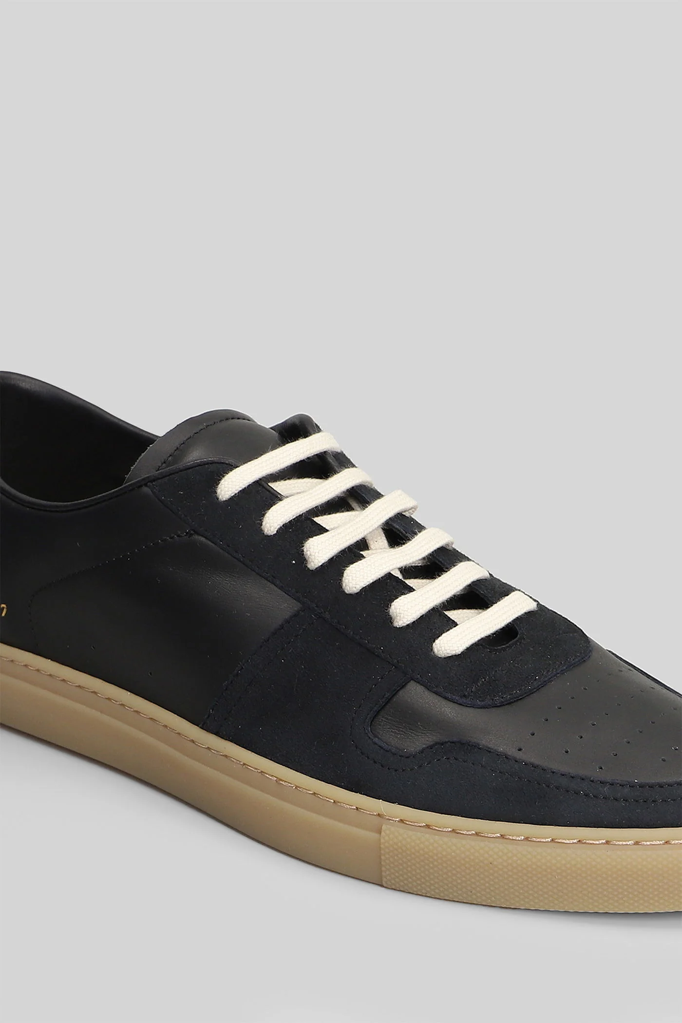 Bball Sneakers in black leather - Image 5