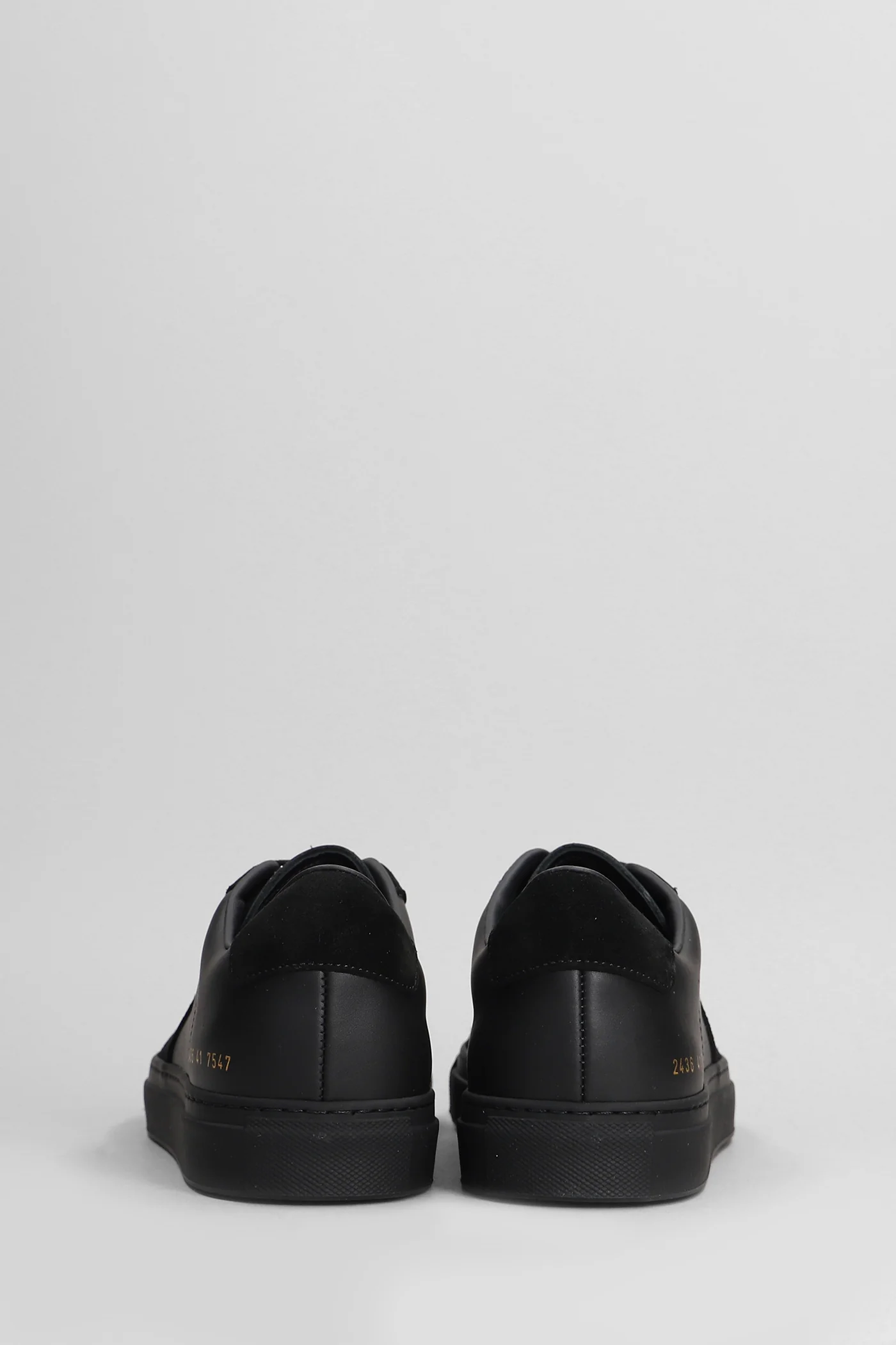 Bball Sneakers in black suede and leather - Image 4