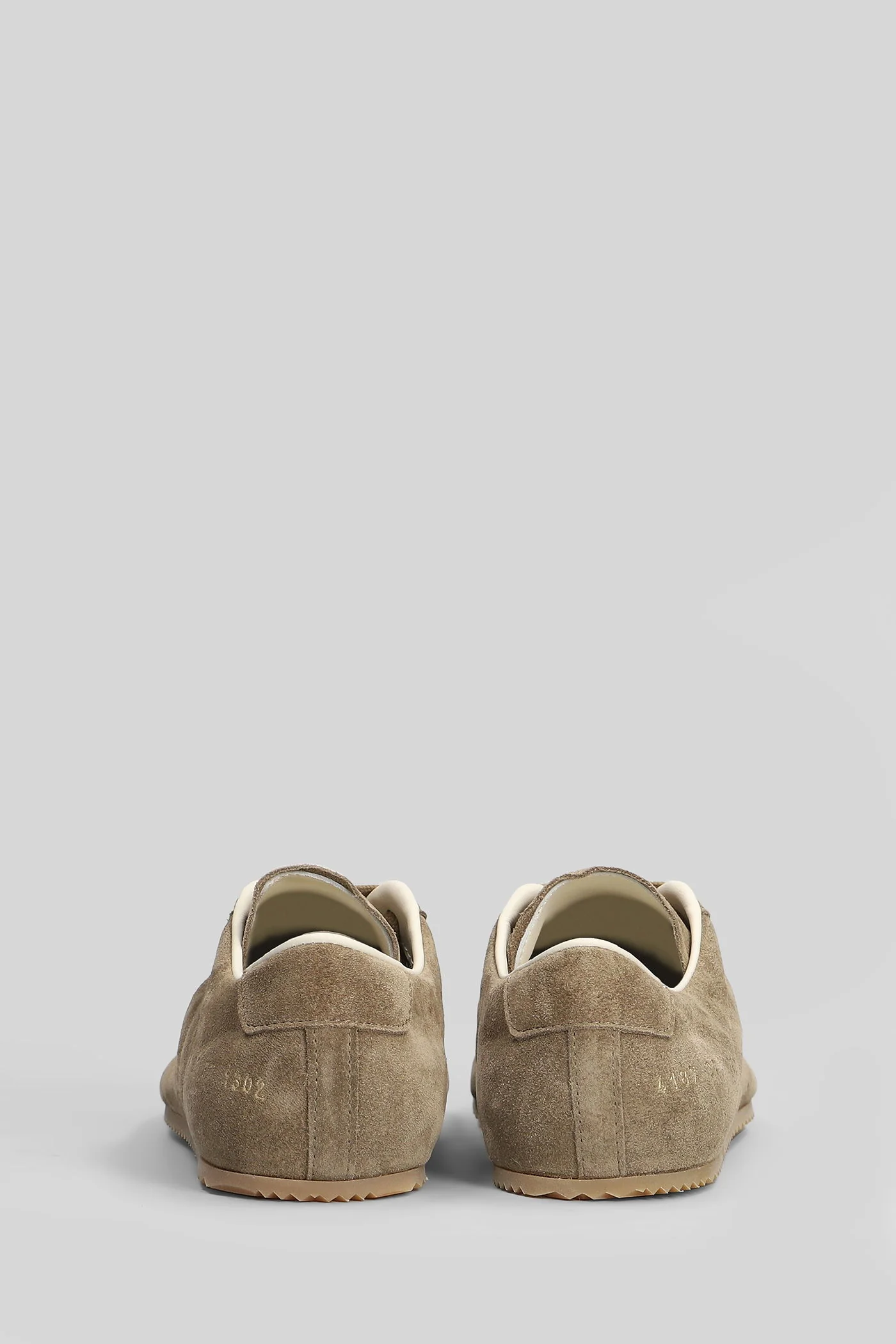 Driving Sneakers in taupe suede - Image 4