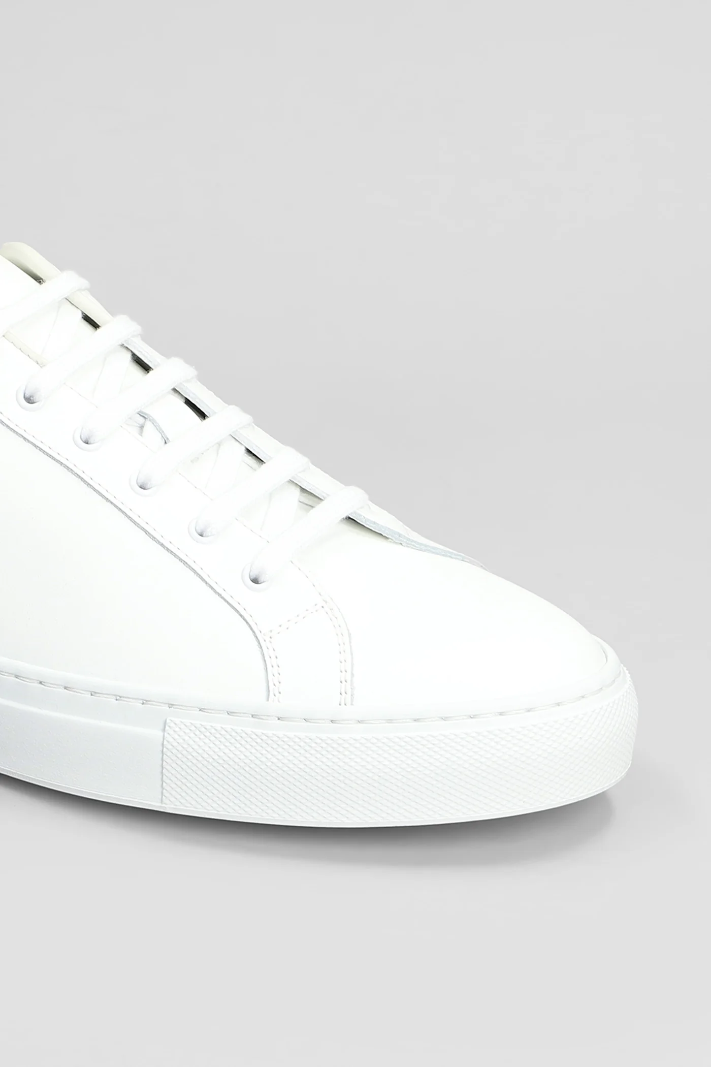 Retro classic Sneakers in white leather - Image 5
