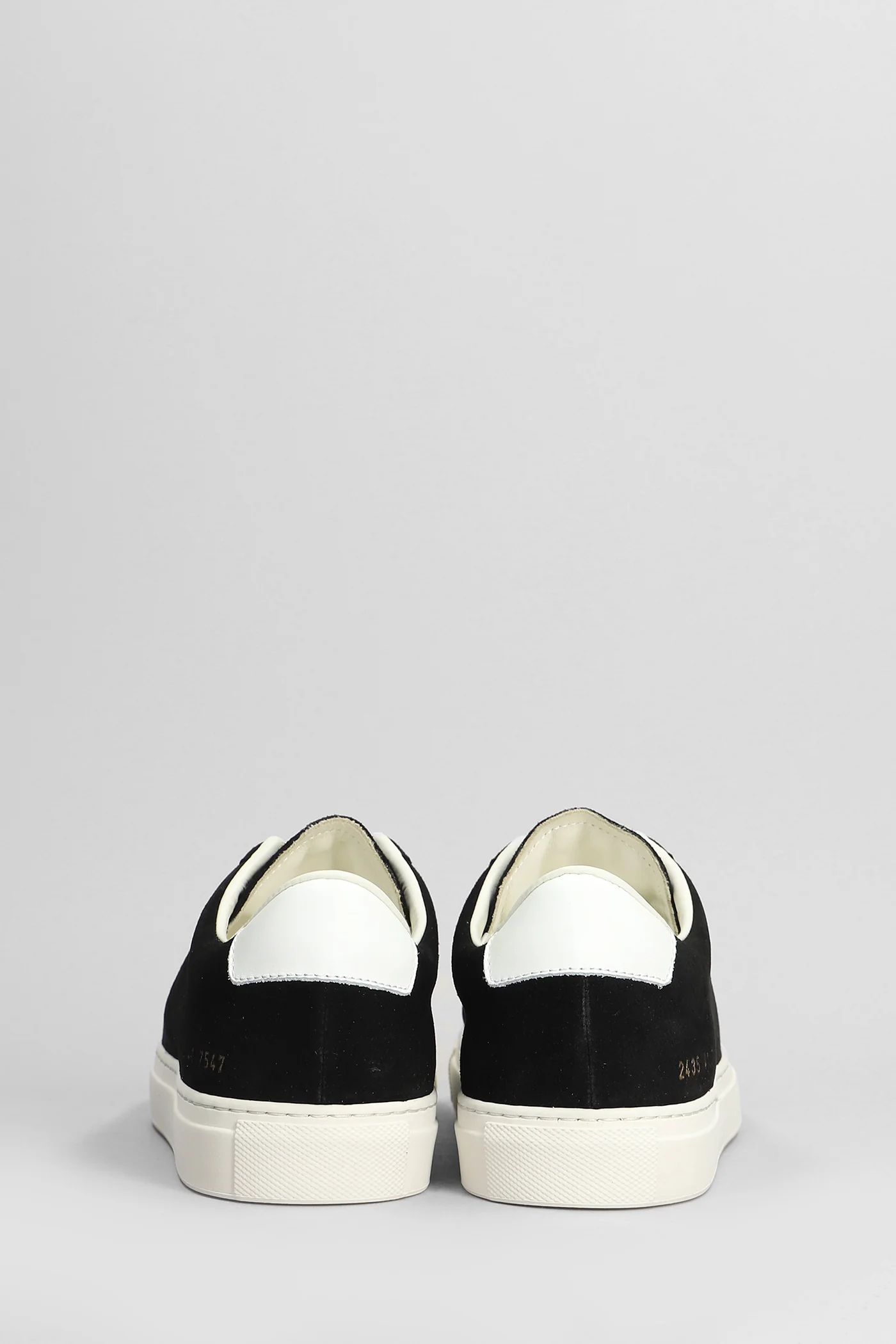 Retro Sneakers in black suede - Image 4