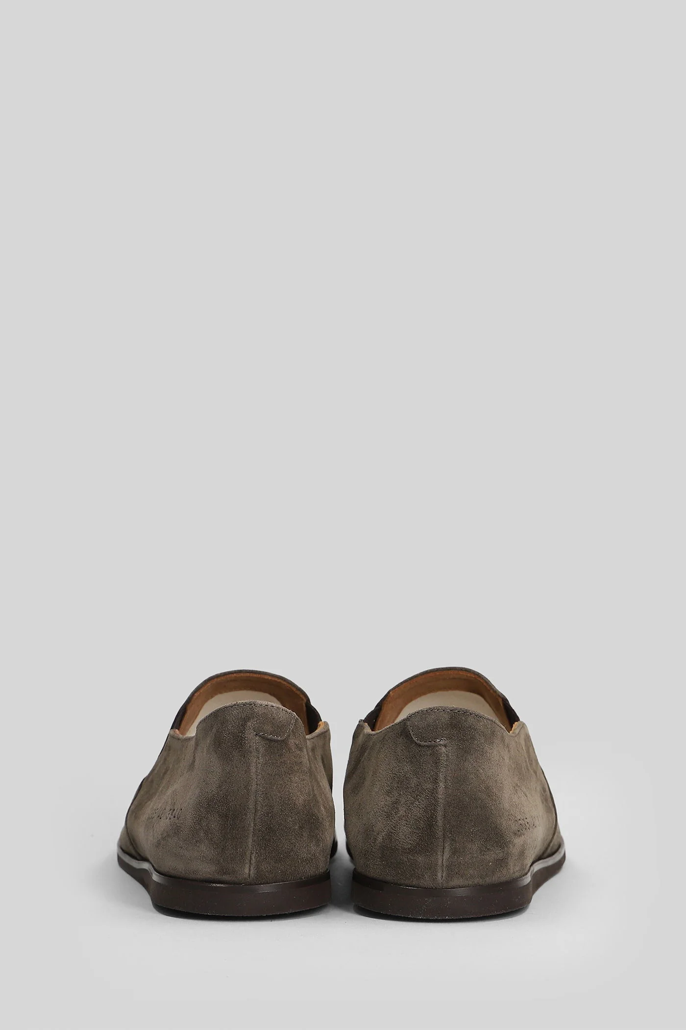 Slipper shoe Loafers in brown suede - Image 4