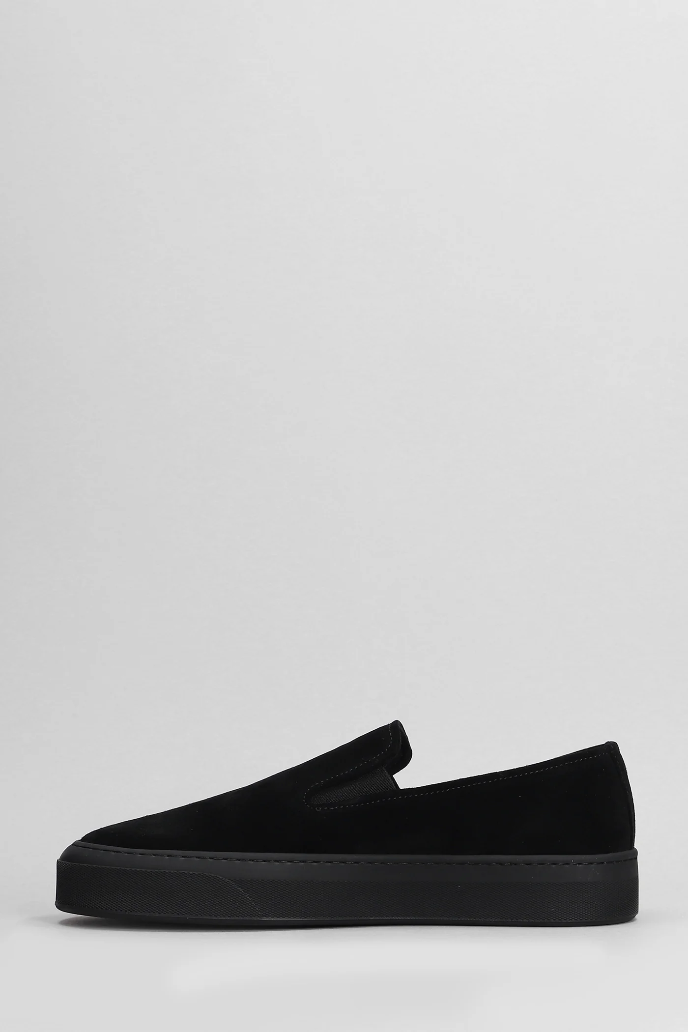 Sneakers in black suede - Image 3