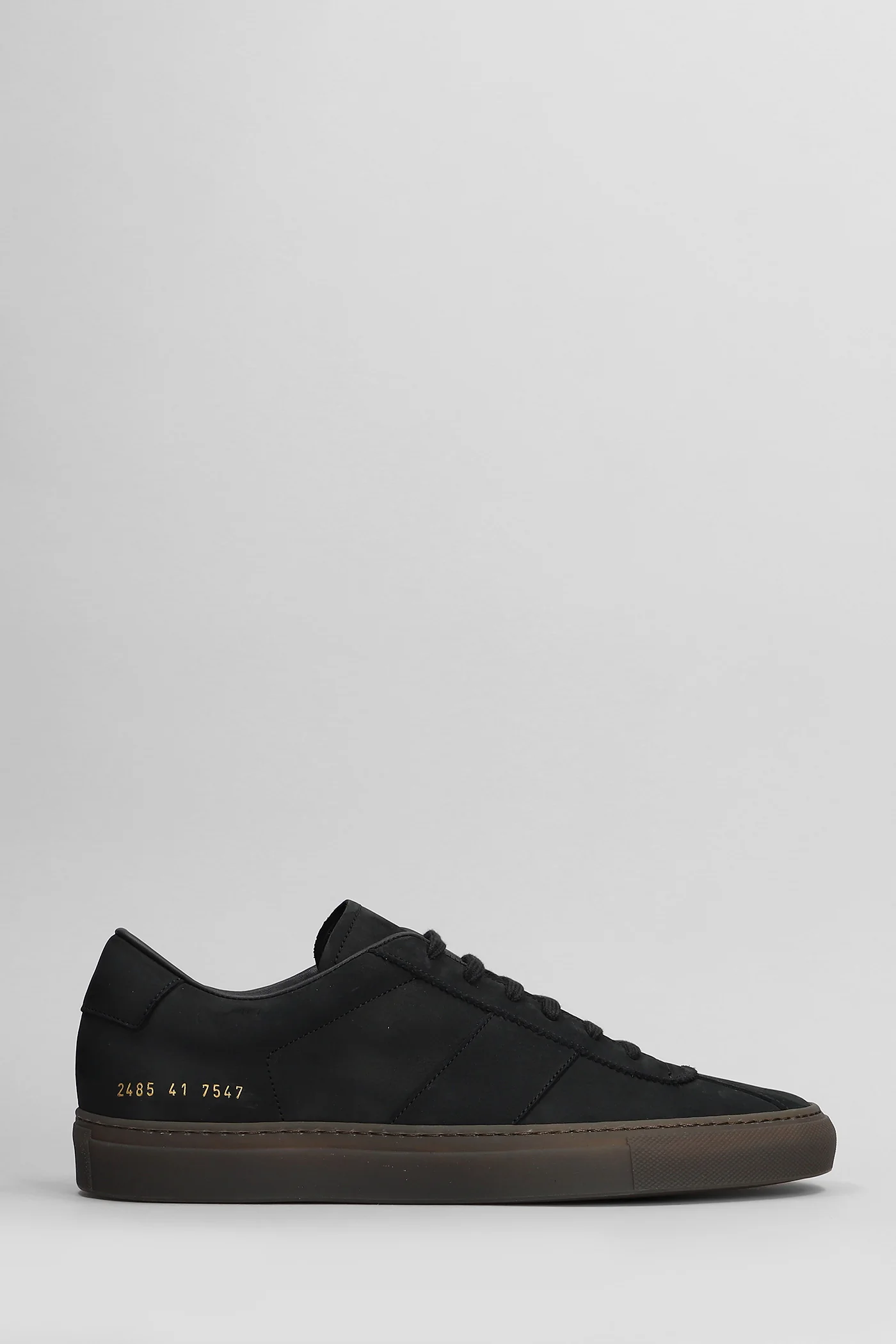 Tennis trainer Sneakers in black leather