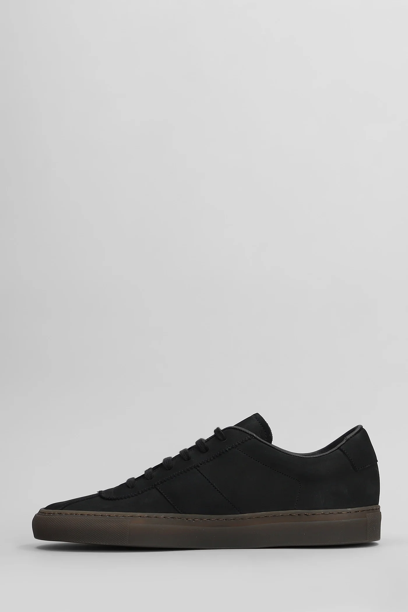 Tennis trainer Sneakers in black leather - Image 3