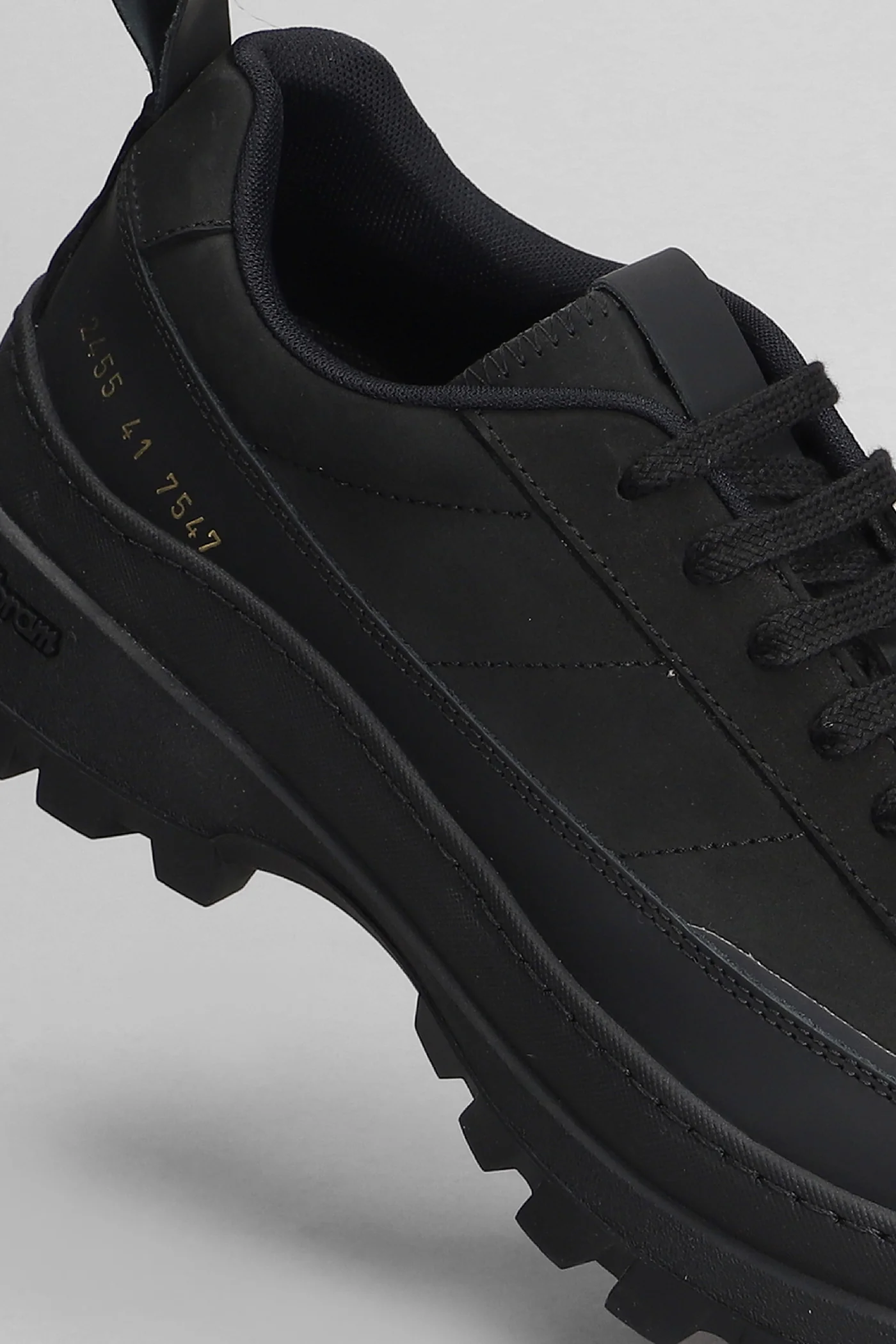 Track hiker Sneakers in black suede - Image 5