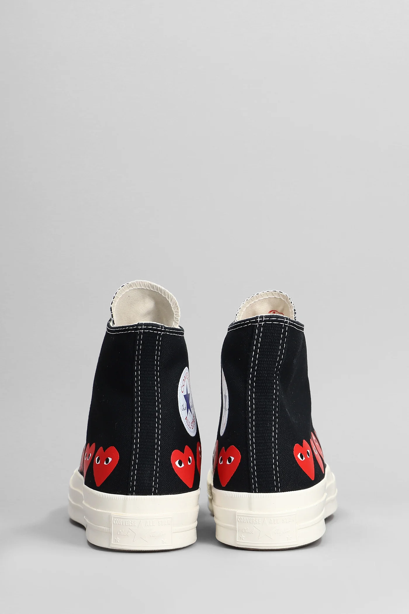 Chuck 70 cdg high Sneakers in black cotton - Image 4