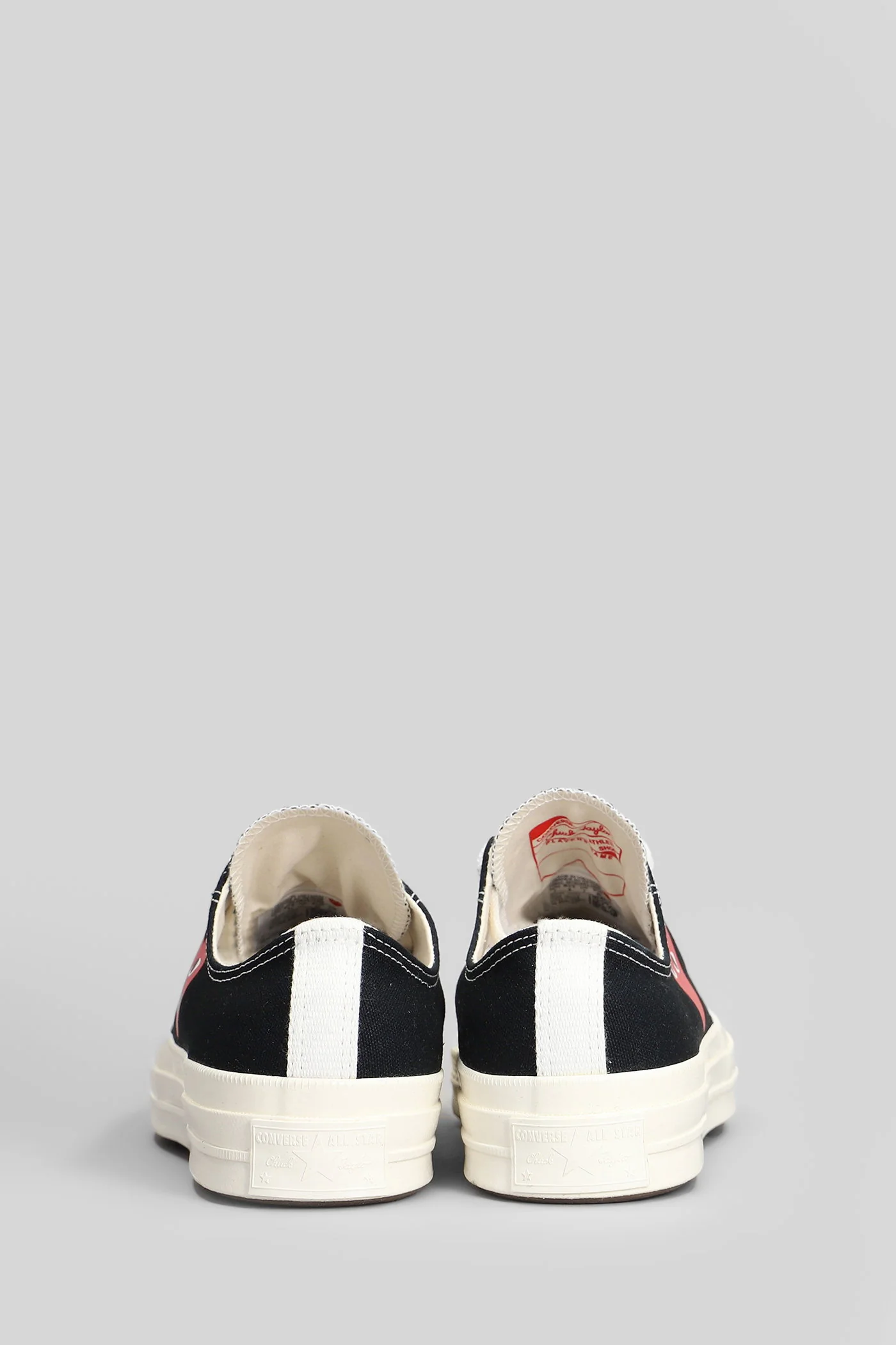 Chuck 70 cdg low Sneakers in black cotton - Image 4
