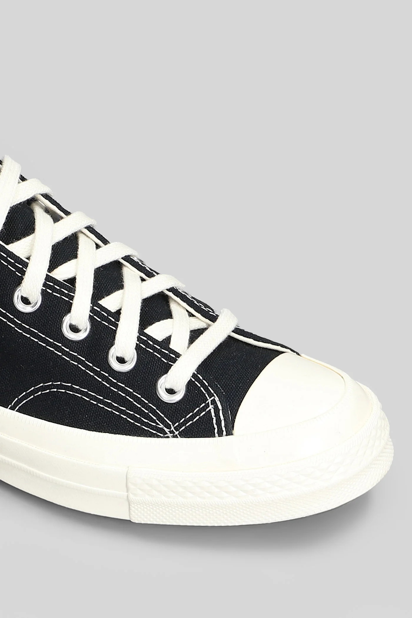 Chuck 70 cdg low Sneakers in black cotton - Image 5
