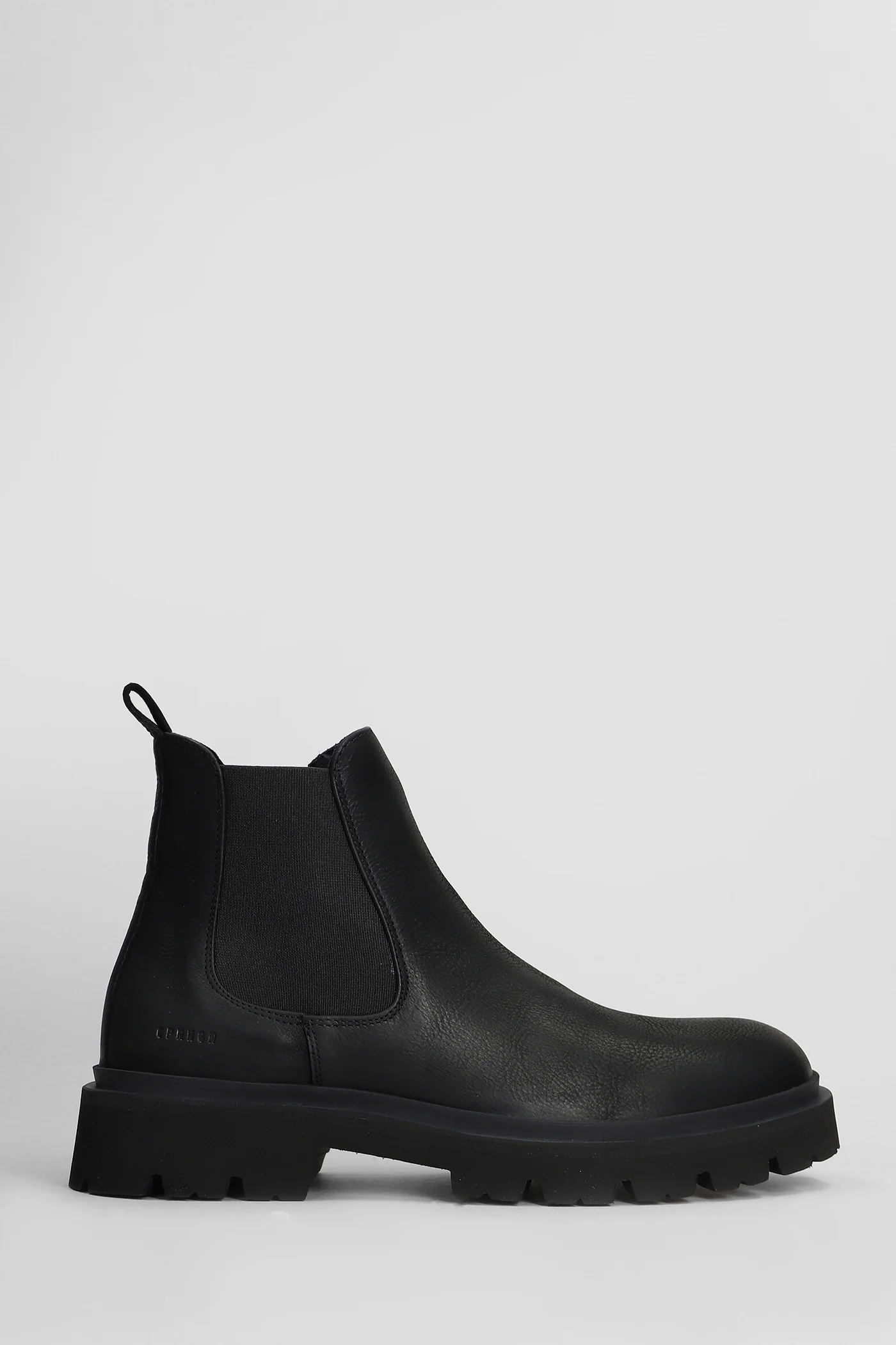 Cph 128 Combat boots in black nubuck