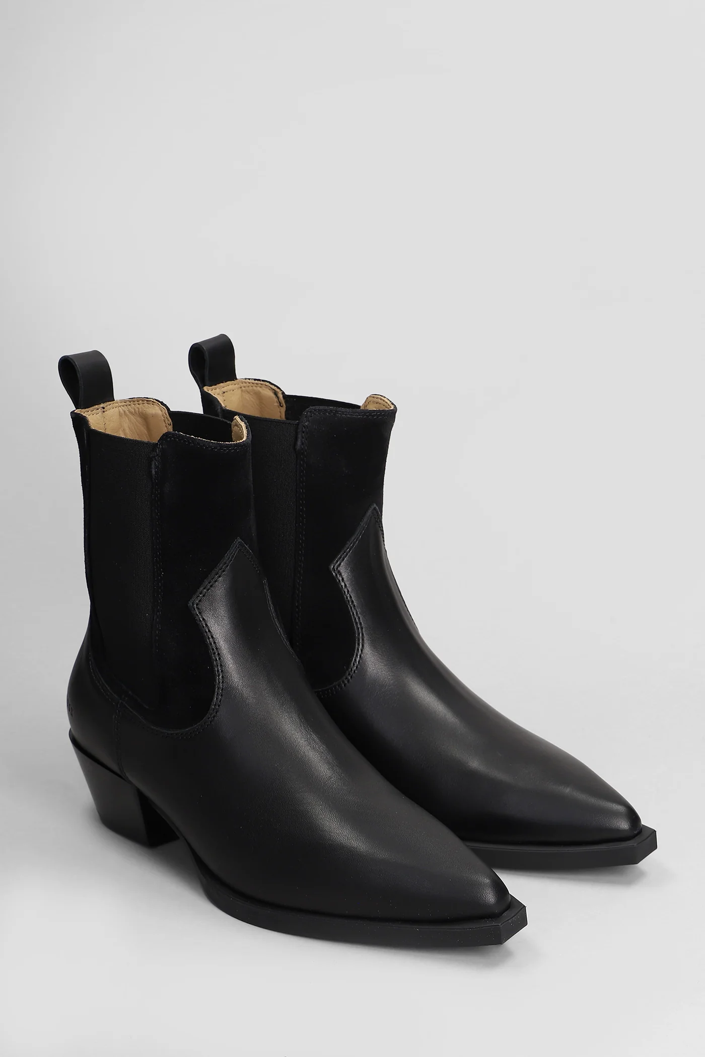 Cph 217 texan Ankle boots in black leather - Image 2