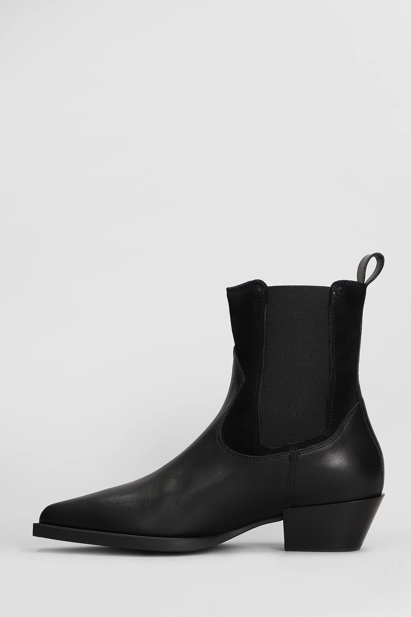 Cph 217 texan Ankle boots in black leather - Image 3