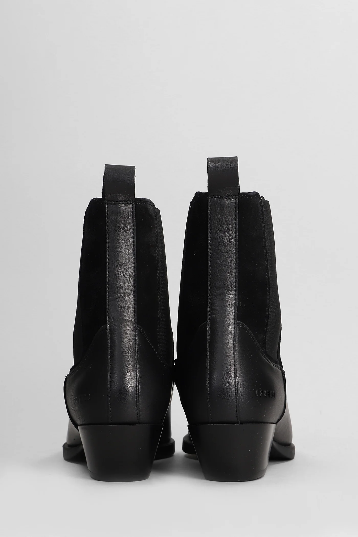 Cph 217 texan Ankle boots in black leather - Image 4