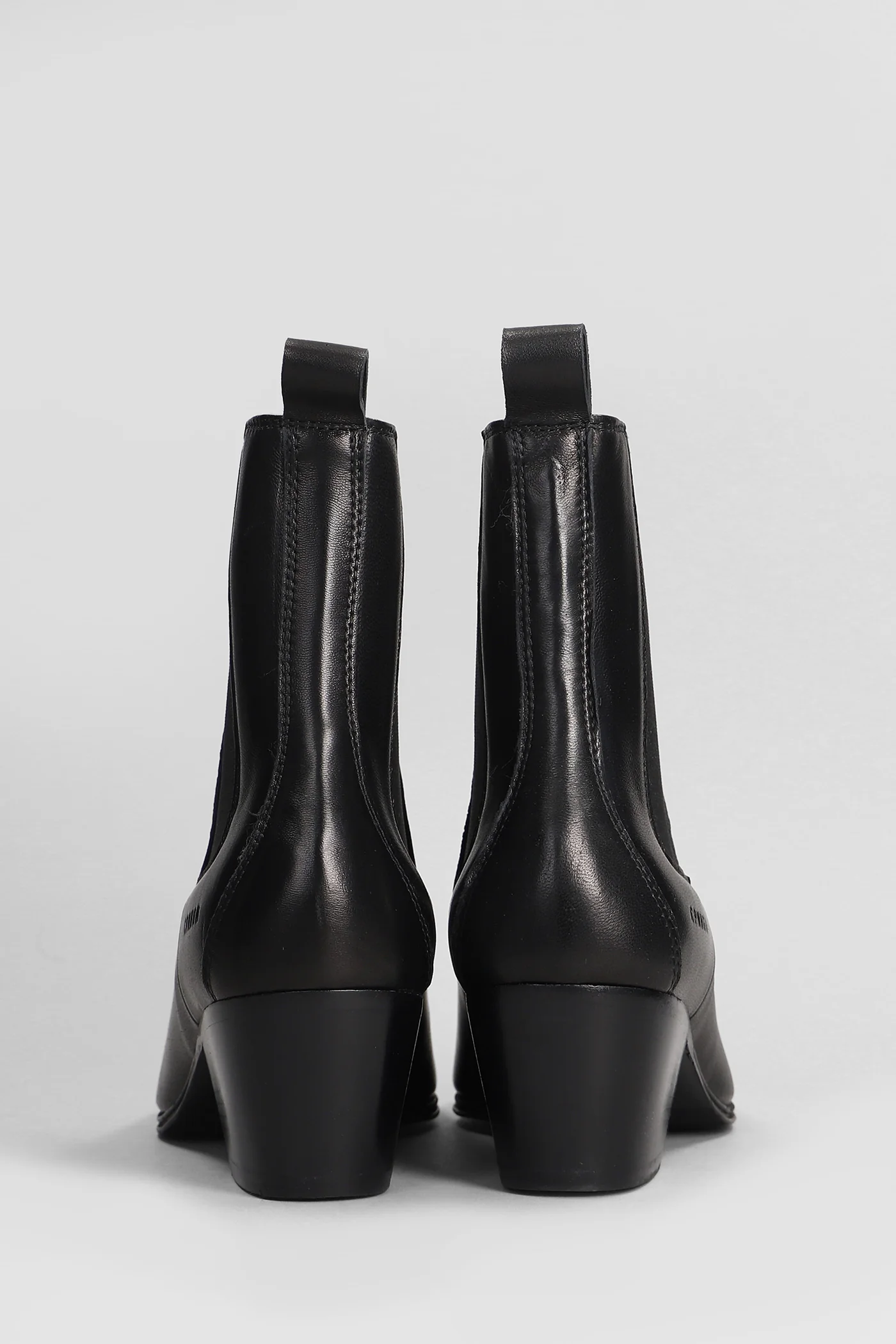 Cph 252 texan Ankle boots in black leather - Image 4