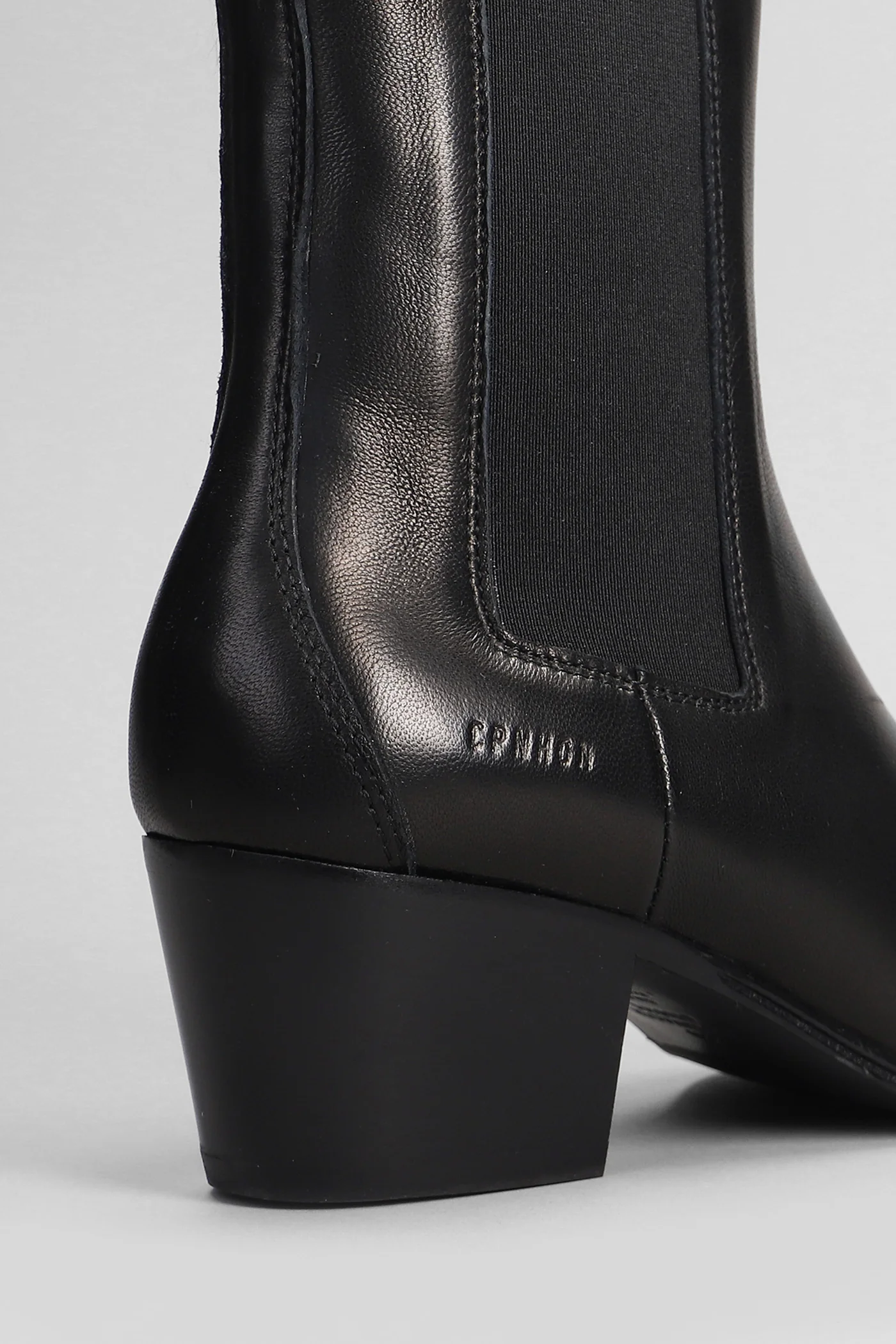 Cph 252 texan Ankle boots in black leather - Image 5