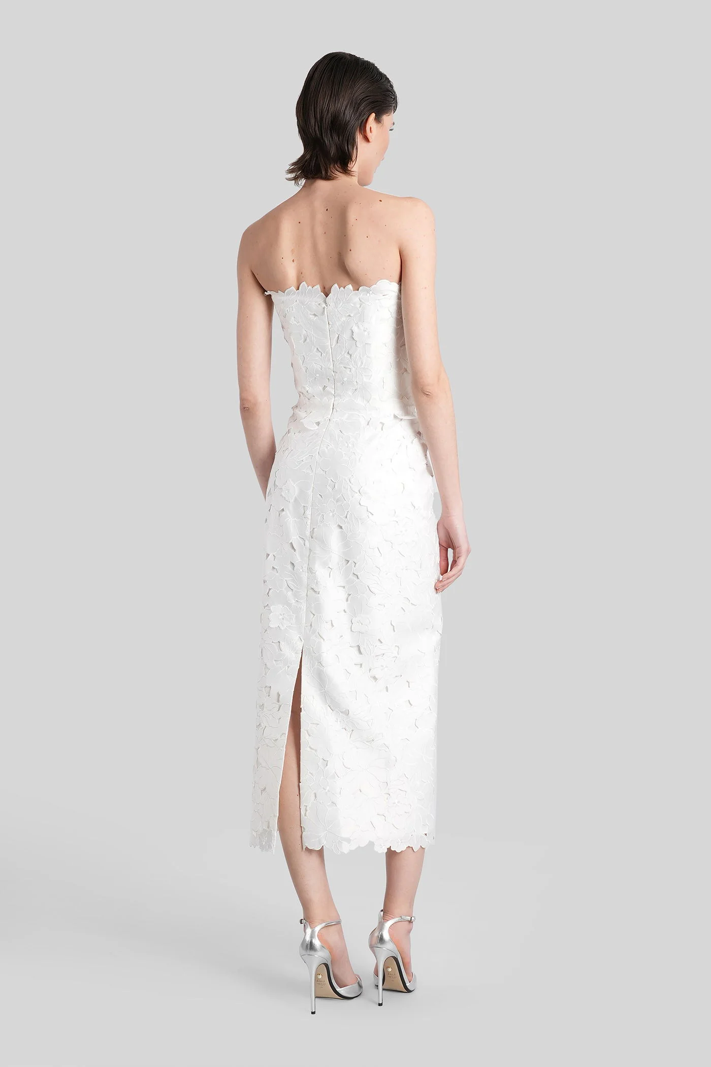 Astelle Long dress in white polyester - Image 3