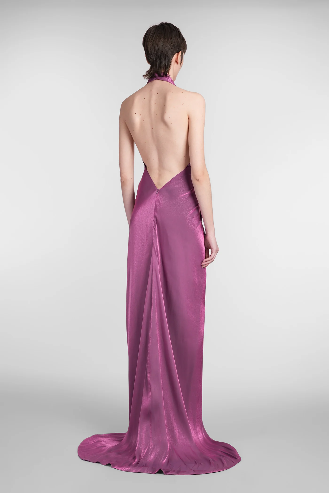 Colette Dress woman in Viola polyester - Image 3