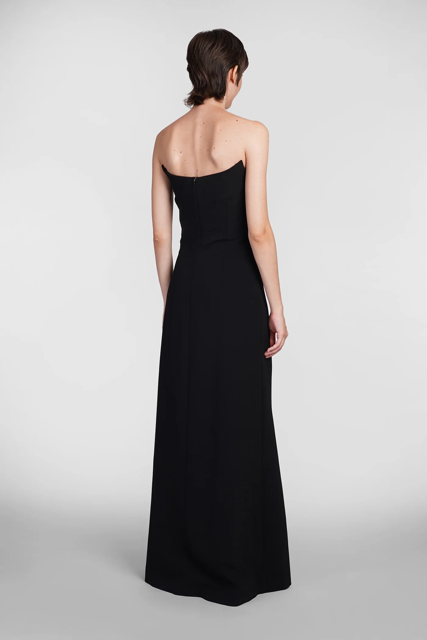 Fara Dress woman in black polyester - Image 3