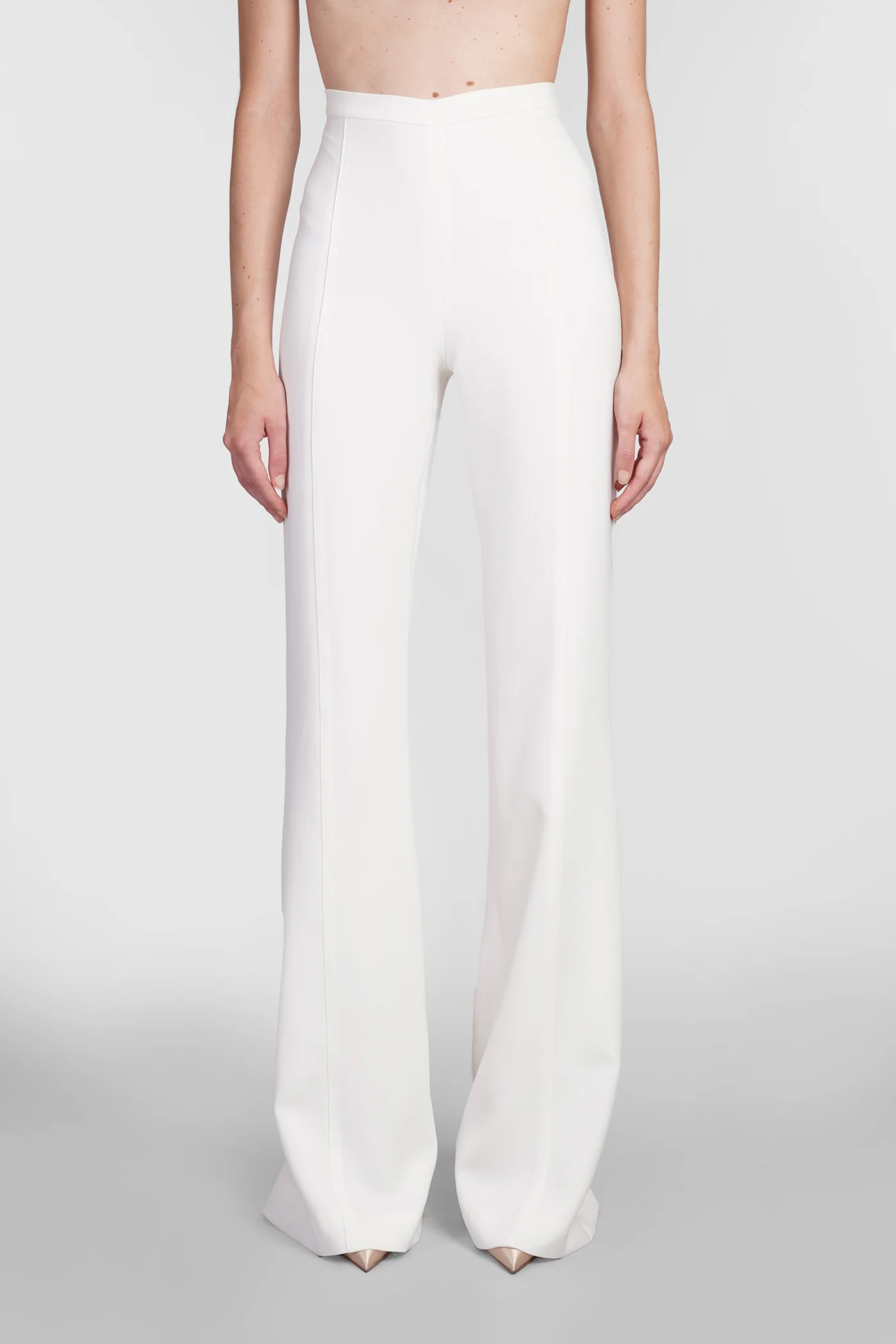 Rimi Pants in beige polyester