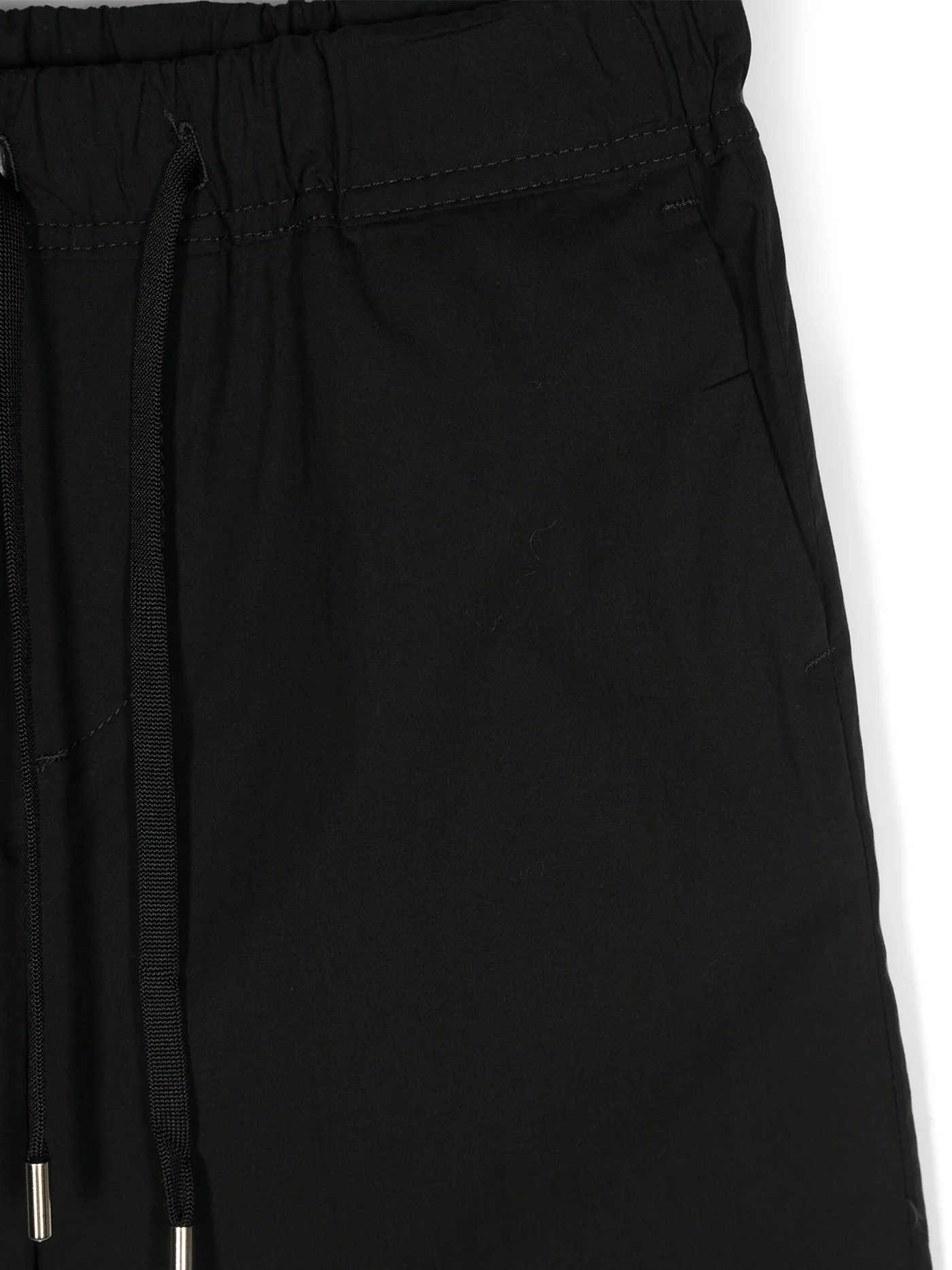 Jogger beijing Shorts in black cotton - Image 3