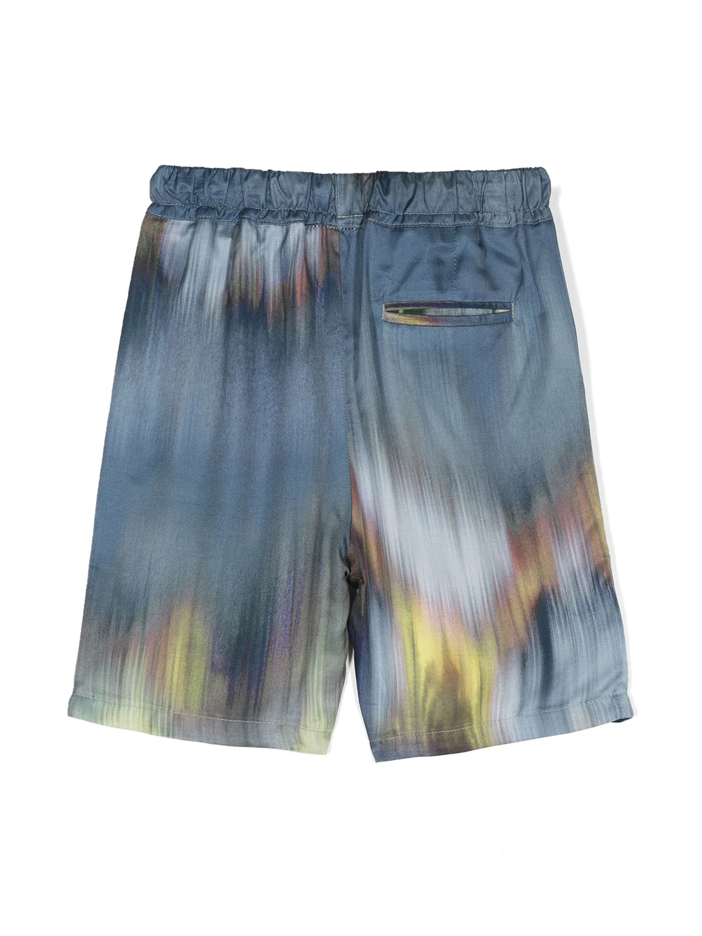 Joggers denver Shorts in blue viscose - Image 2