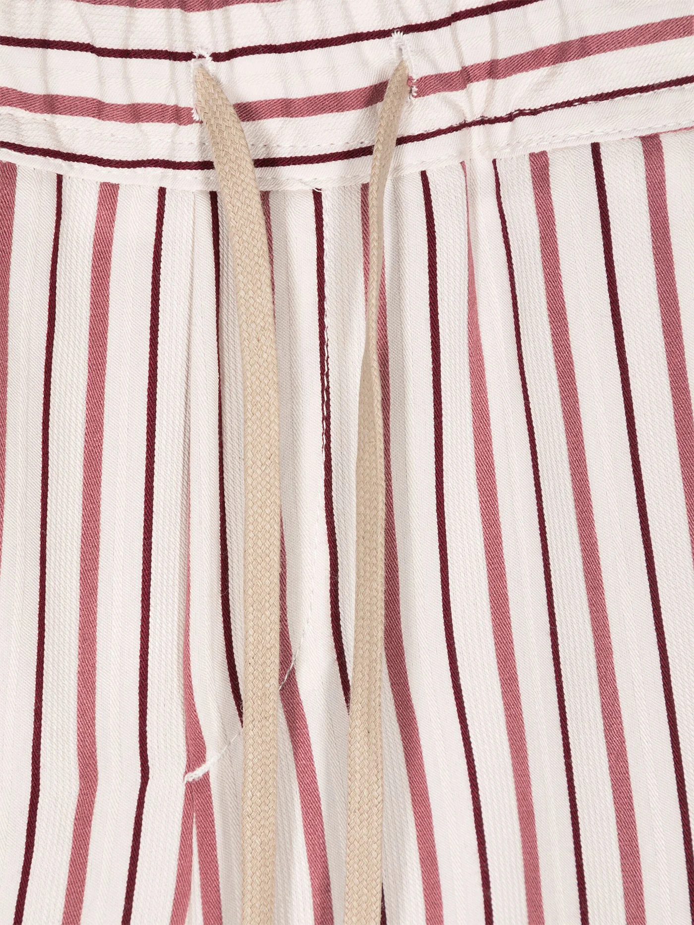 Joggers Shorts in beige viscose - Image 3