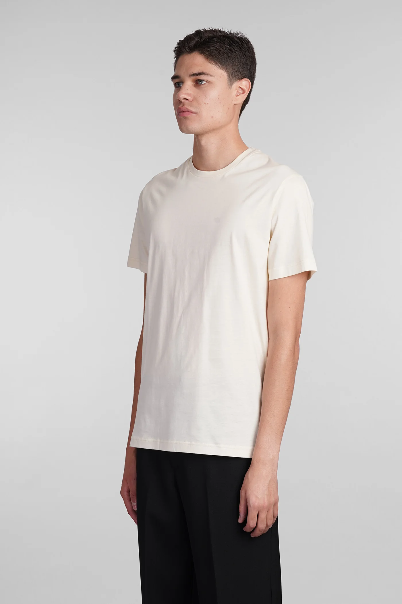 Neil chiba T-Shirt in beige cotton - Image 34