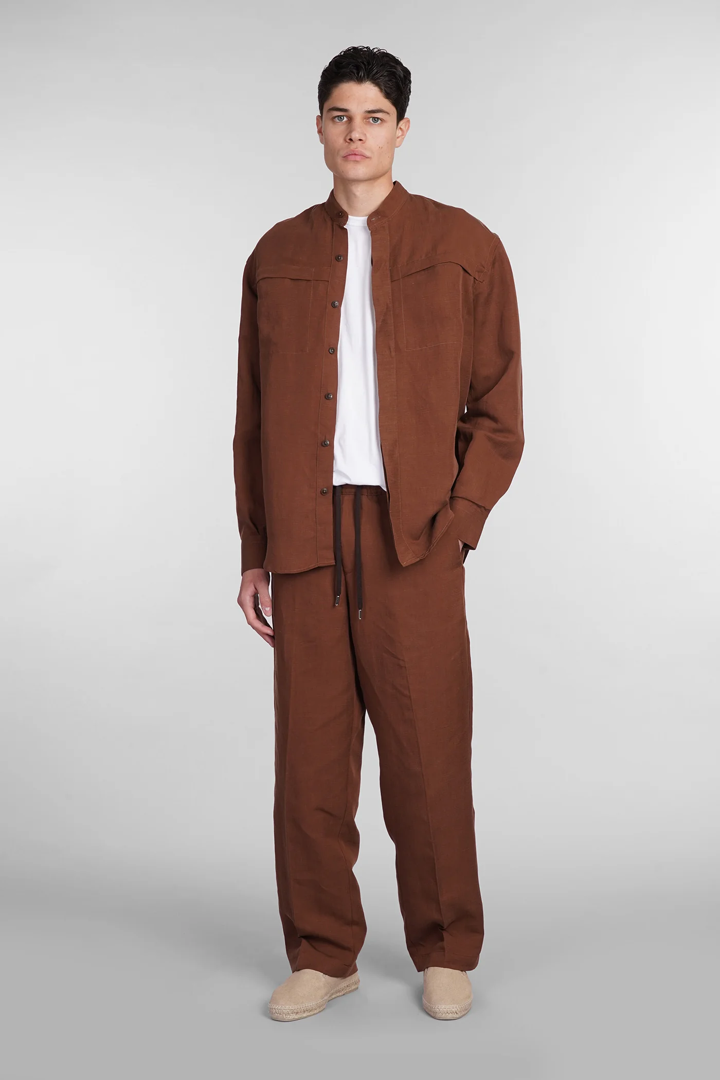 Pajama Pants in brown Cly - Image 2