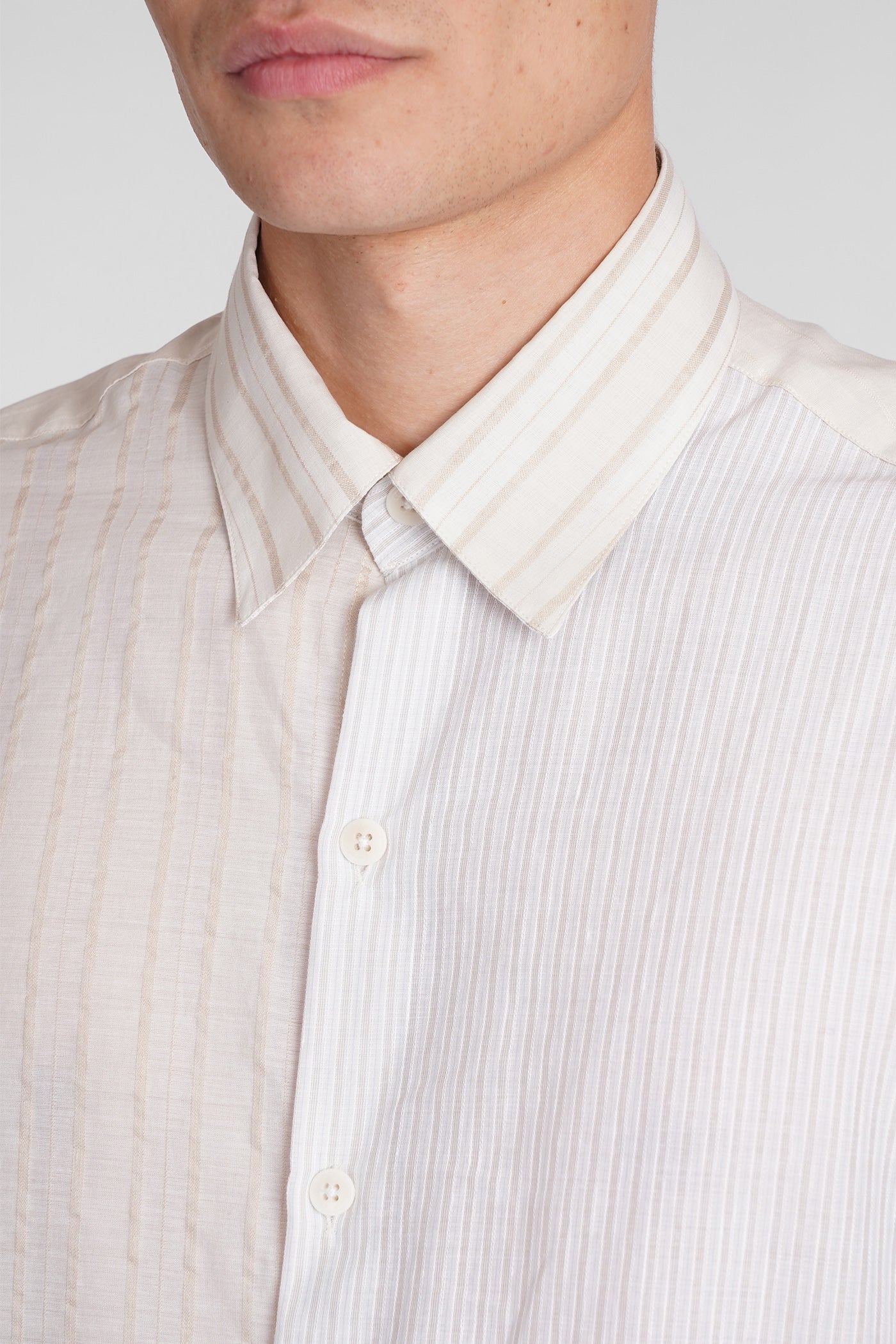 Valentino Shirt in beige cotton - Image 5