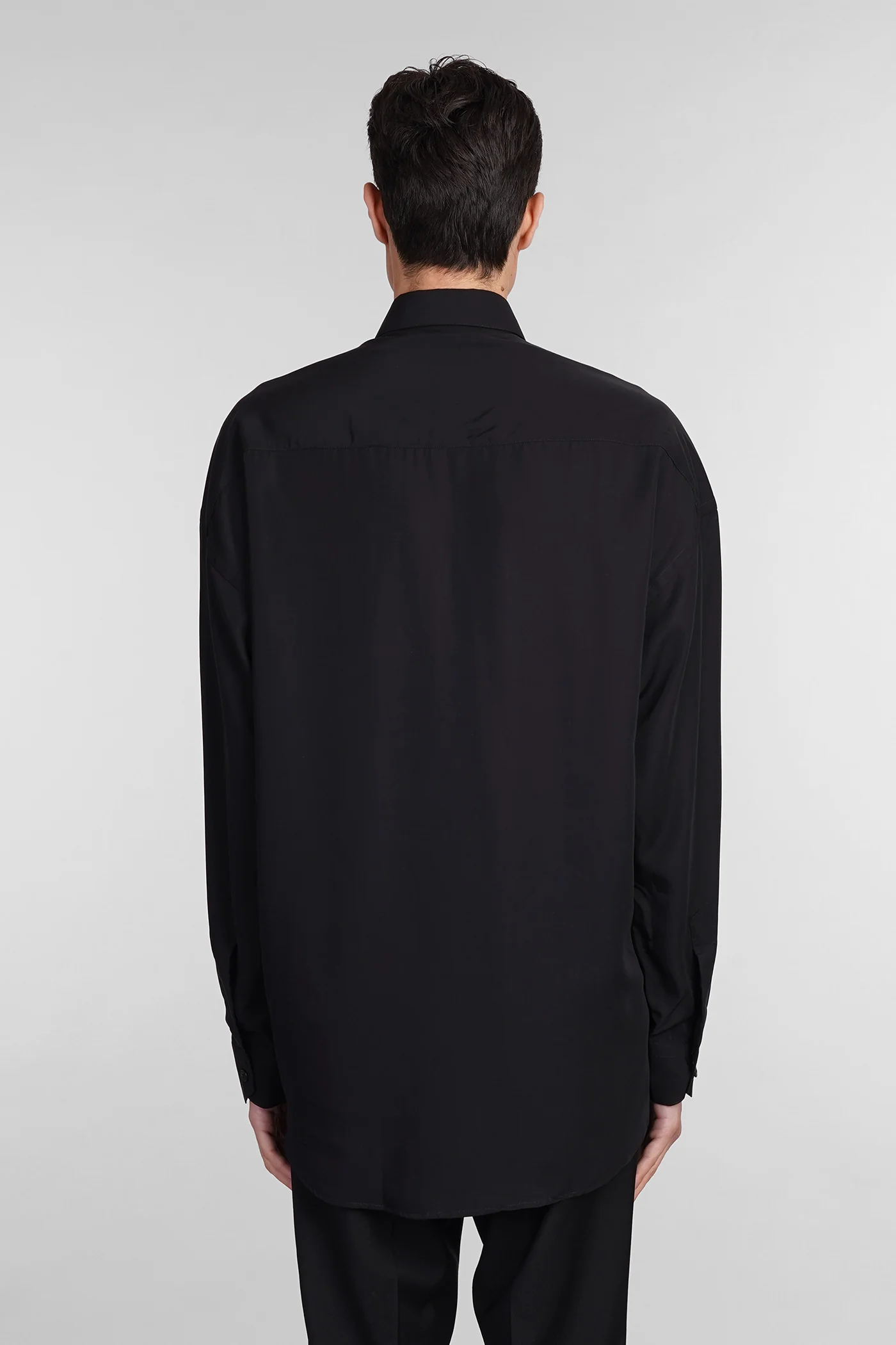 Valentino Shirt in black Cly - Image 3