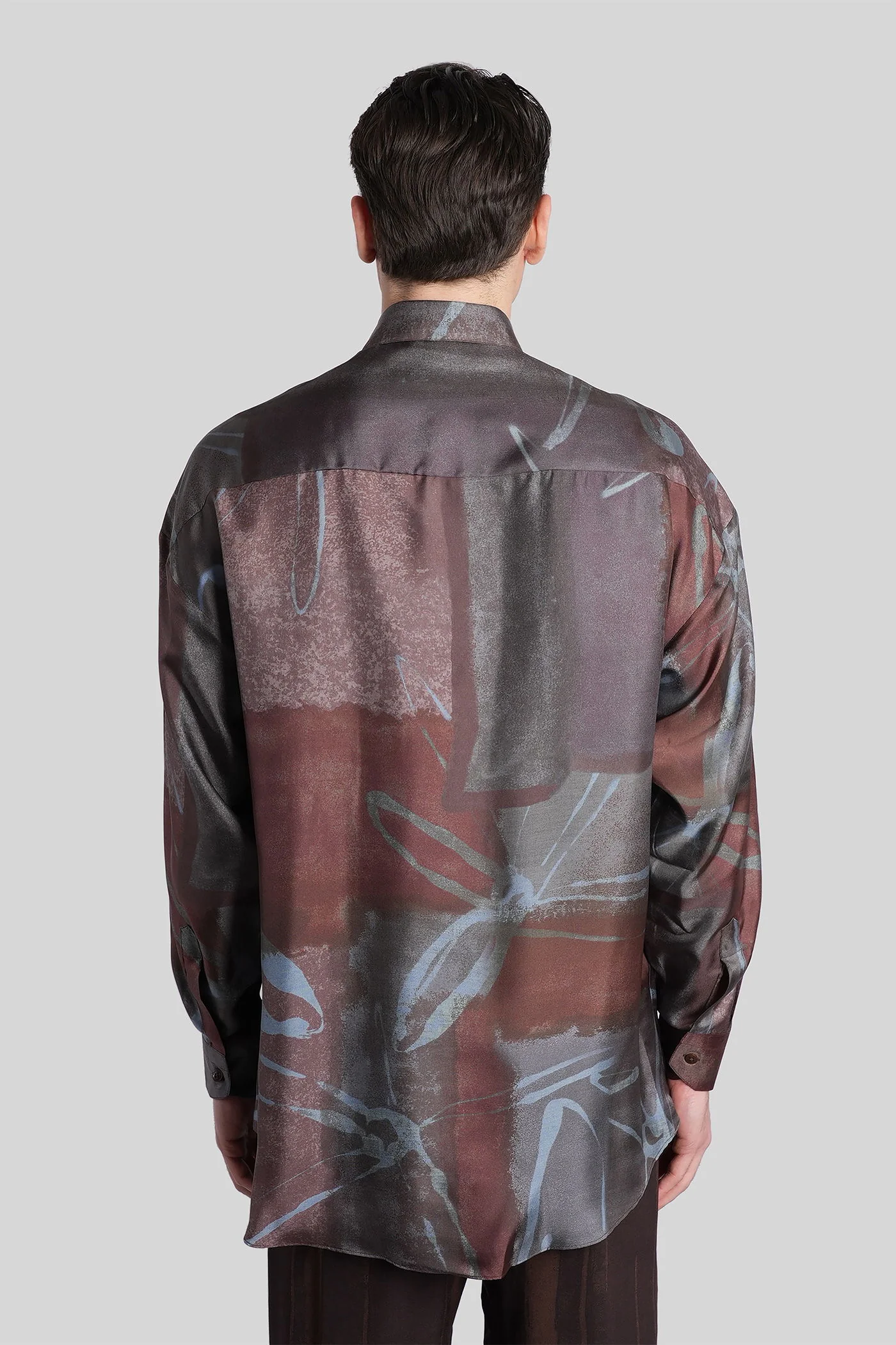 Valentino Shirt in multicolor silk - Image 3