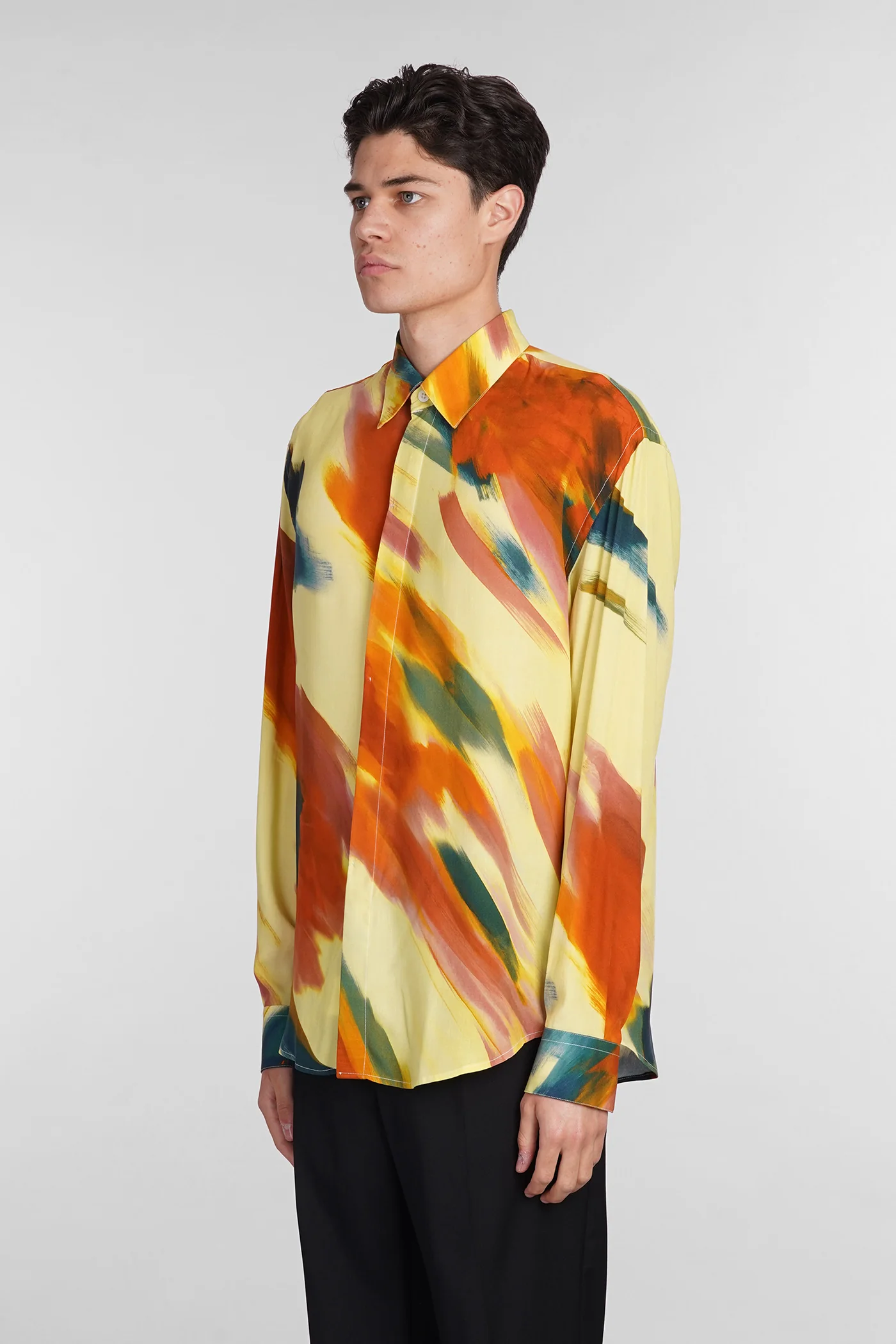 Valentino Shirt in multicolor viscose - Image 4