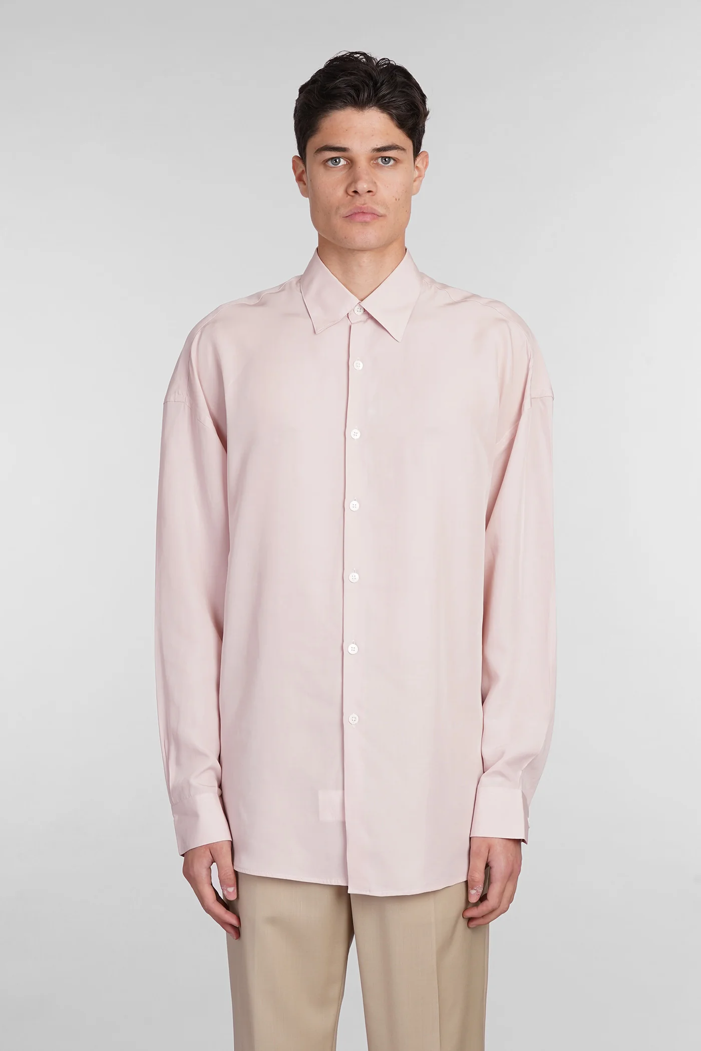 Valentino Shirt in rose-pink Cly