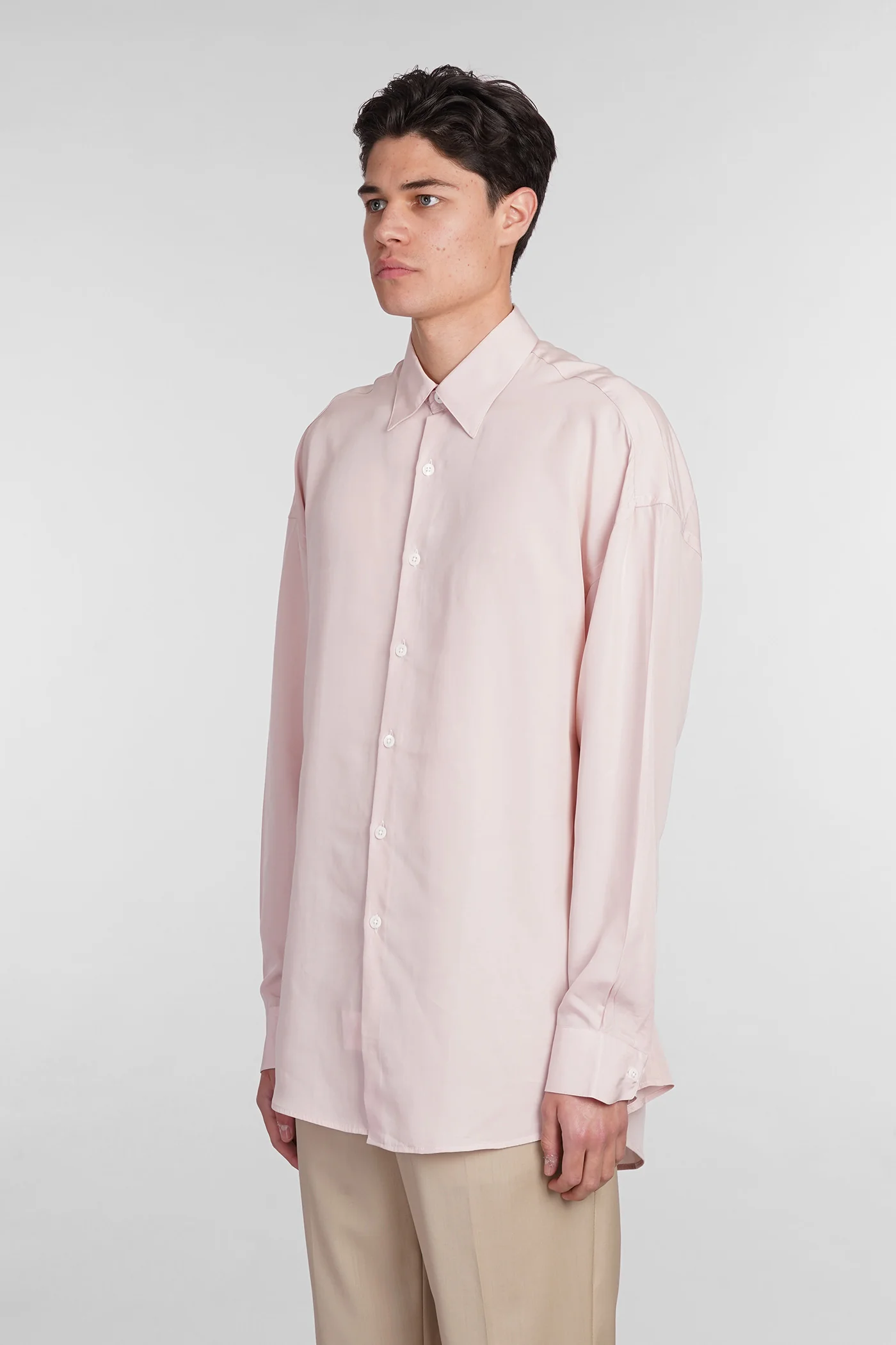 Valentino Shirt in rose-pink Cly - Image 4