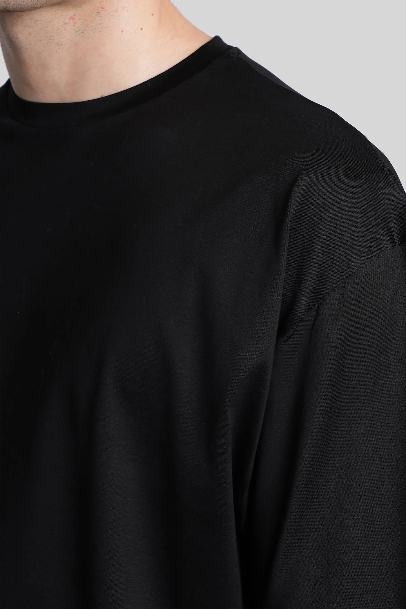 Vant T-Shirt in black cotton - Image 5