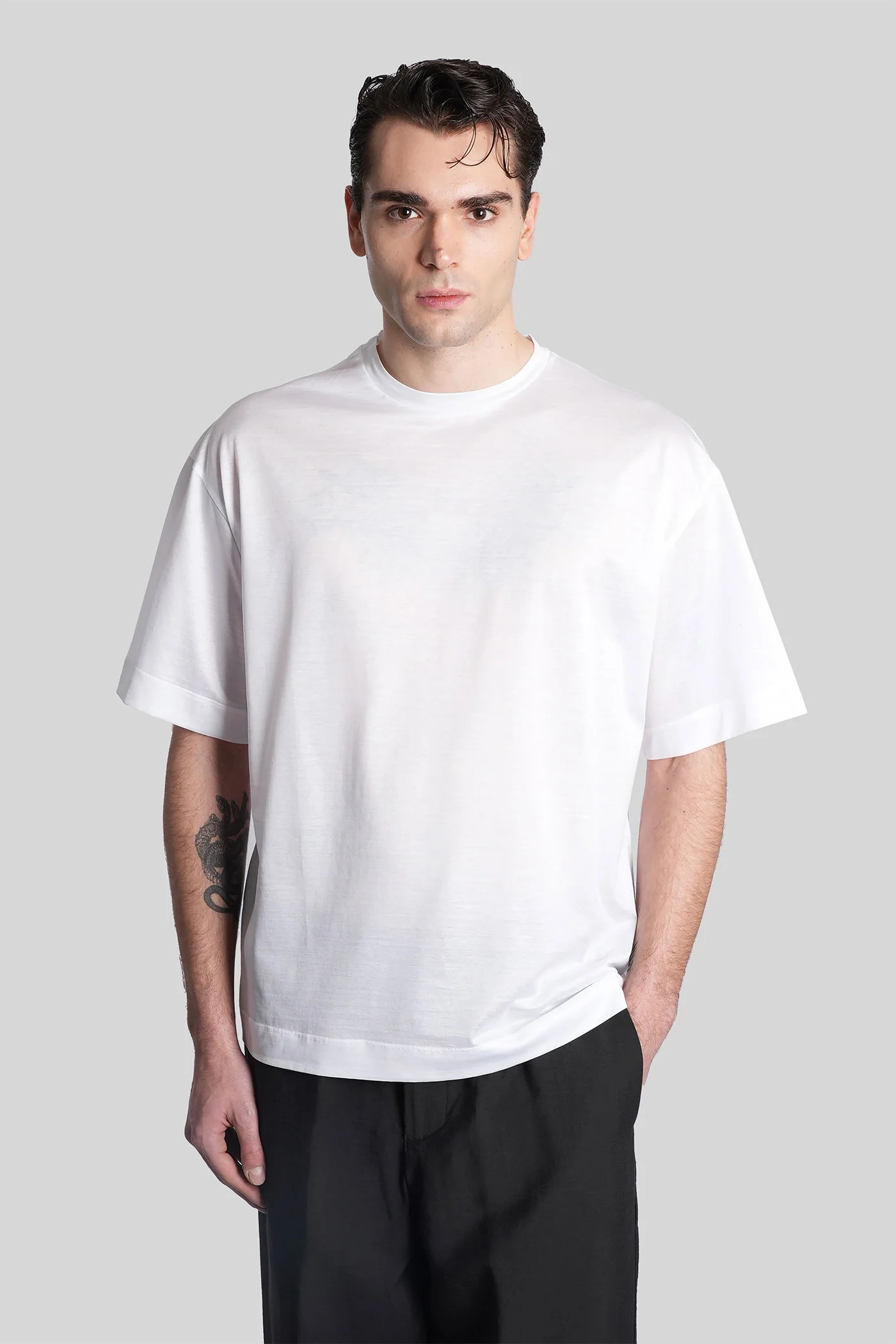 Vant T-Shirt in white cotton