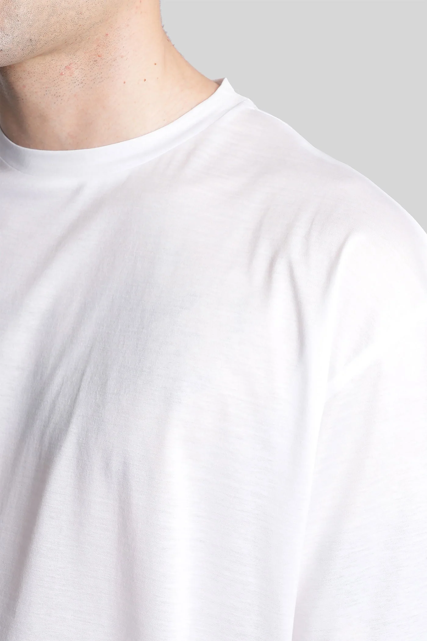 Vant T-Shirt in white cotton - Image 5