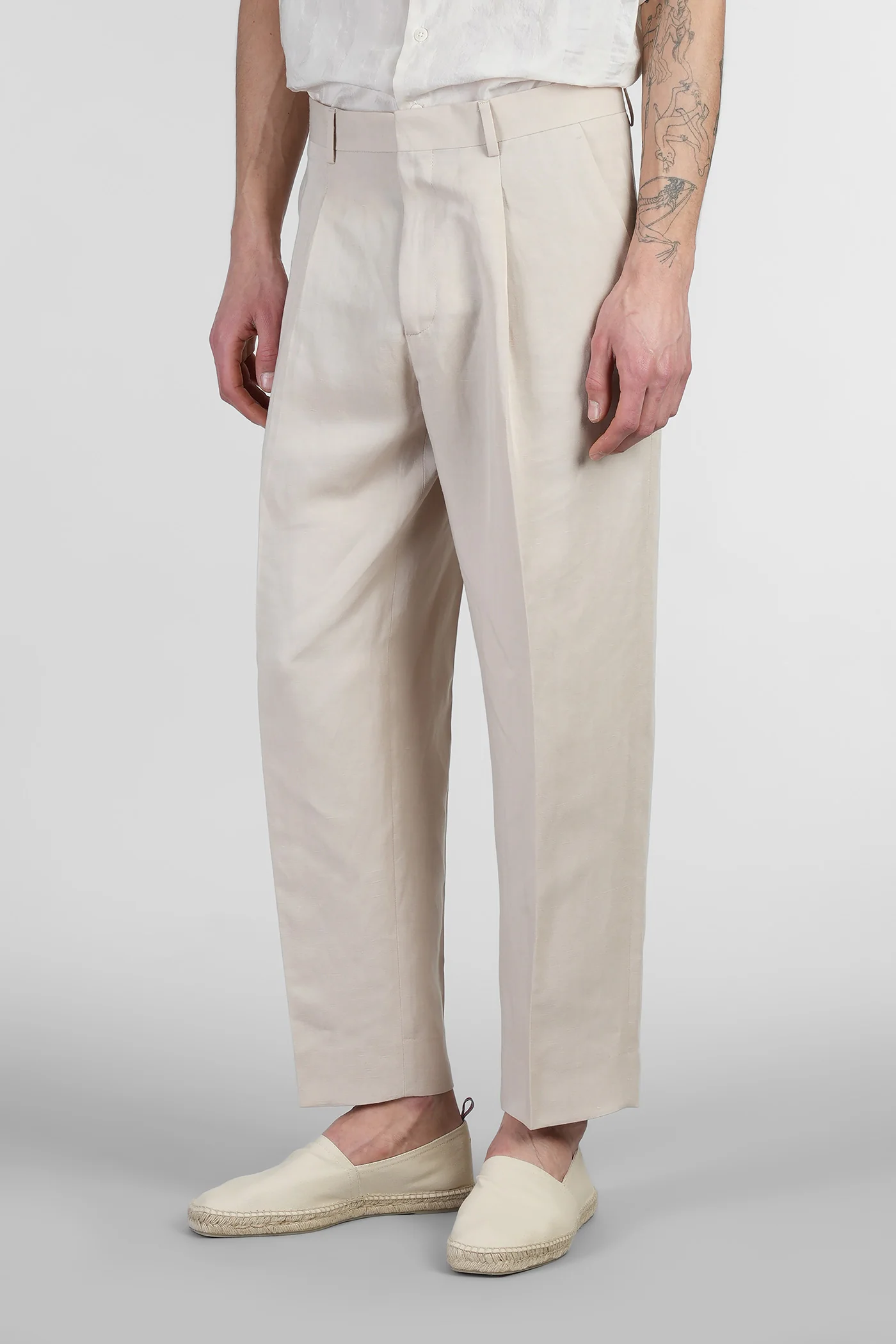 Vincent Pants in beige Cly - Image 4