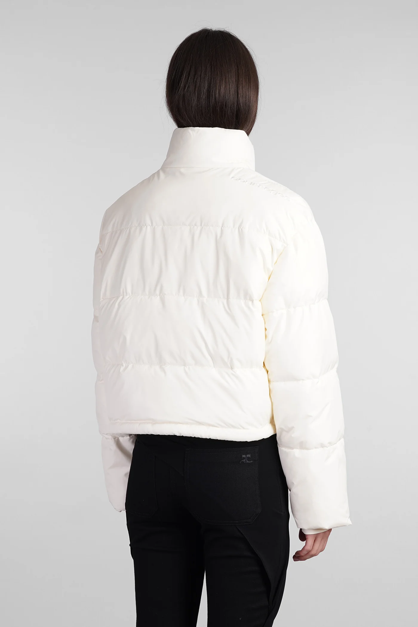 puffer in beige polyester - Image 3