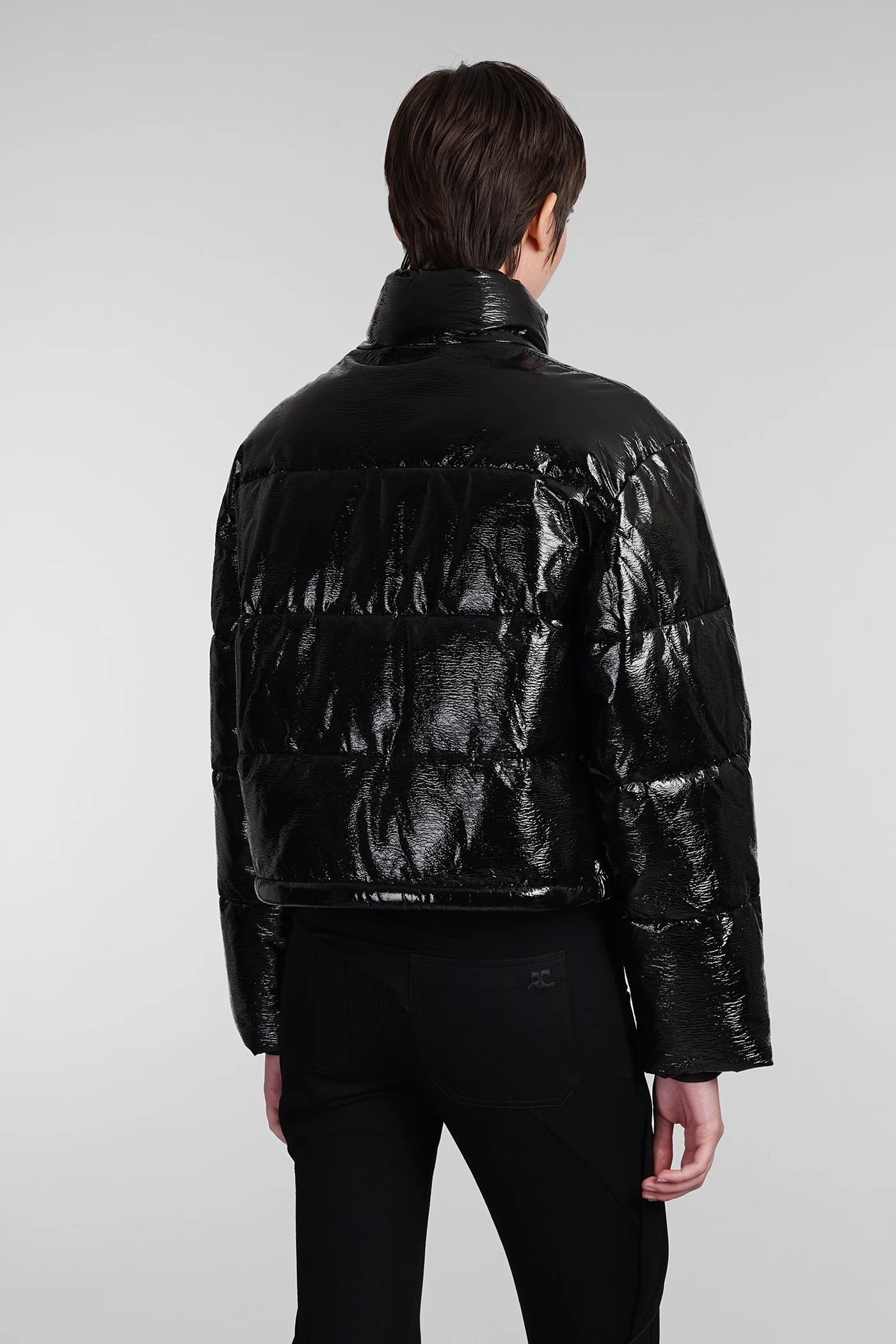 puffer in black polyamide - Image 3