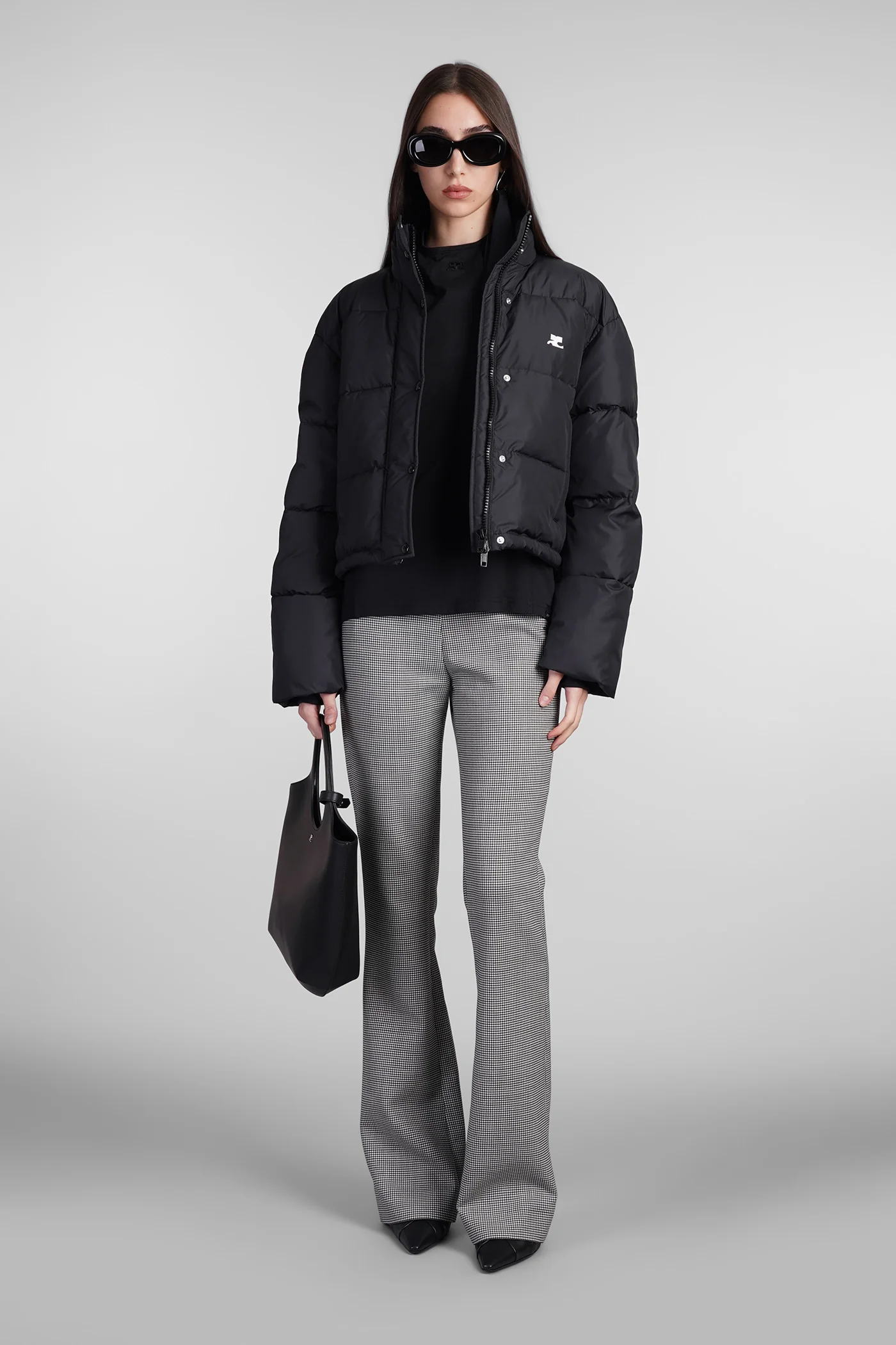 puffer in black polyester - Image 2